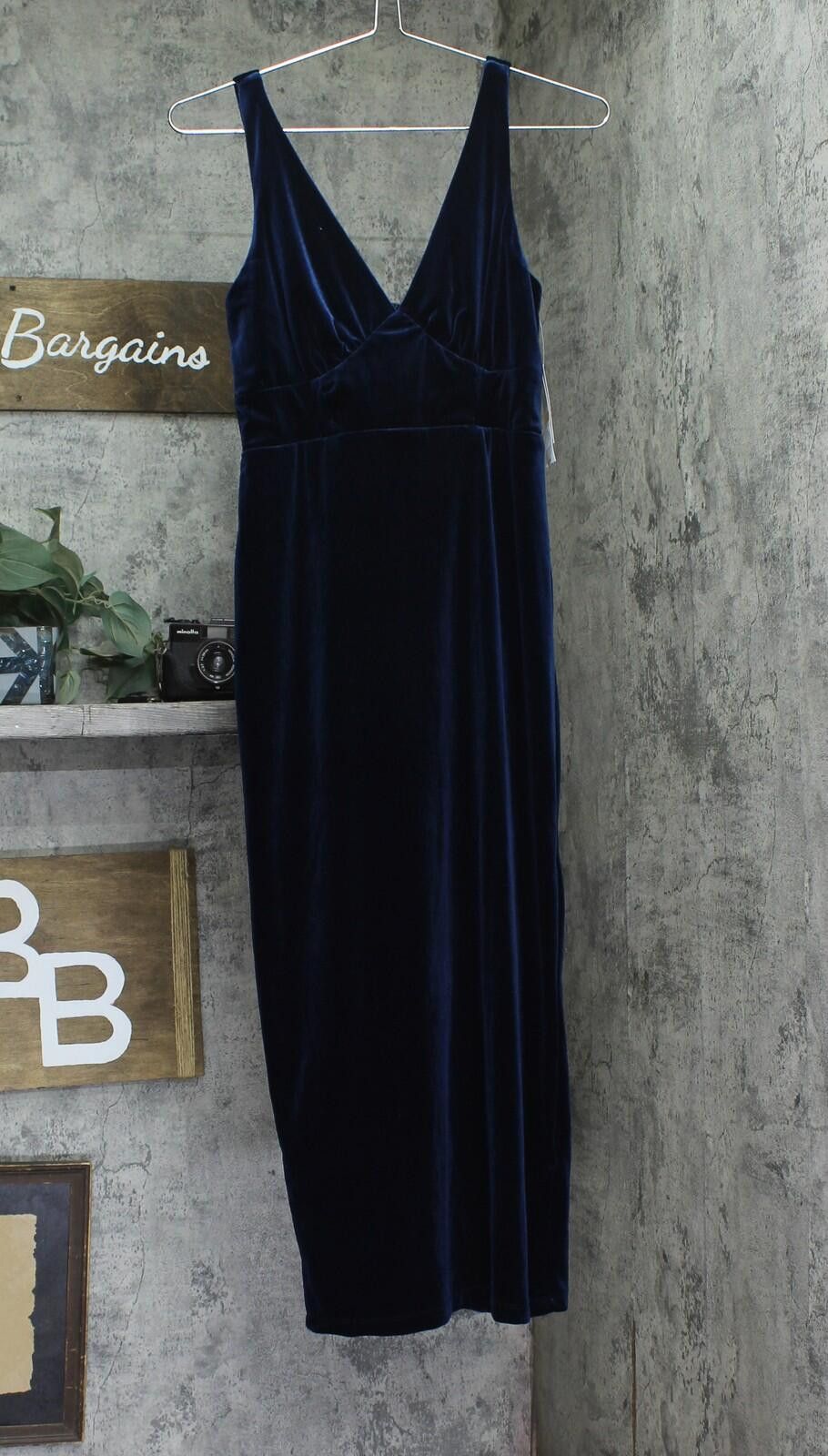 Other Nwt 1. State Neck Rear Slit Dress Ds93017245am Navy Blue S Size S / US 4 / IT 40 - 1 Thumbnail