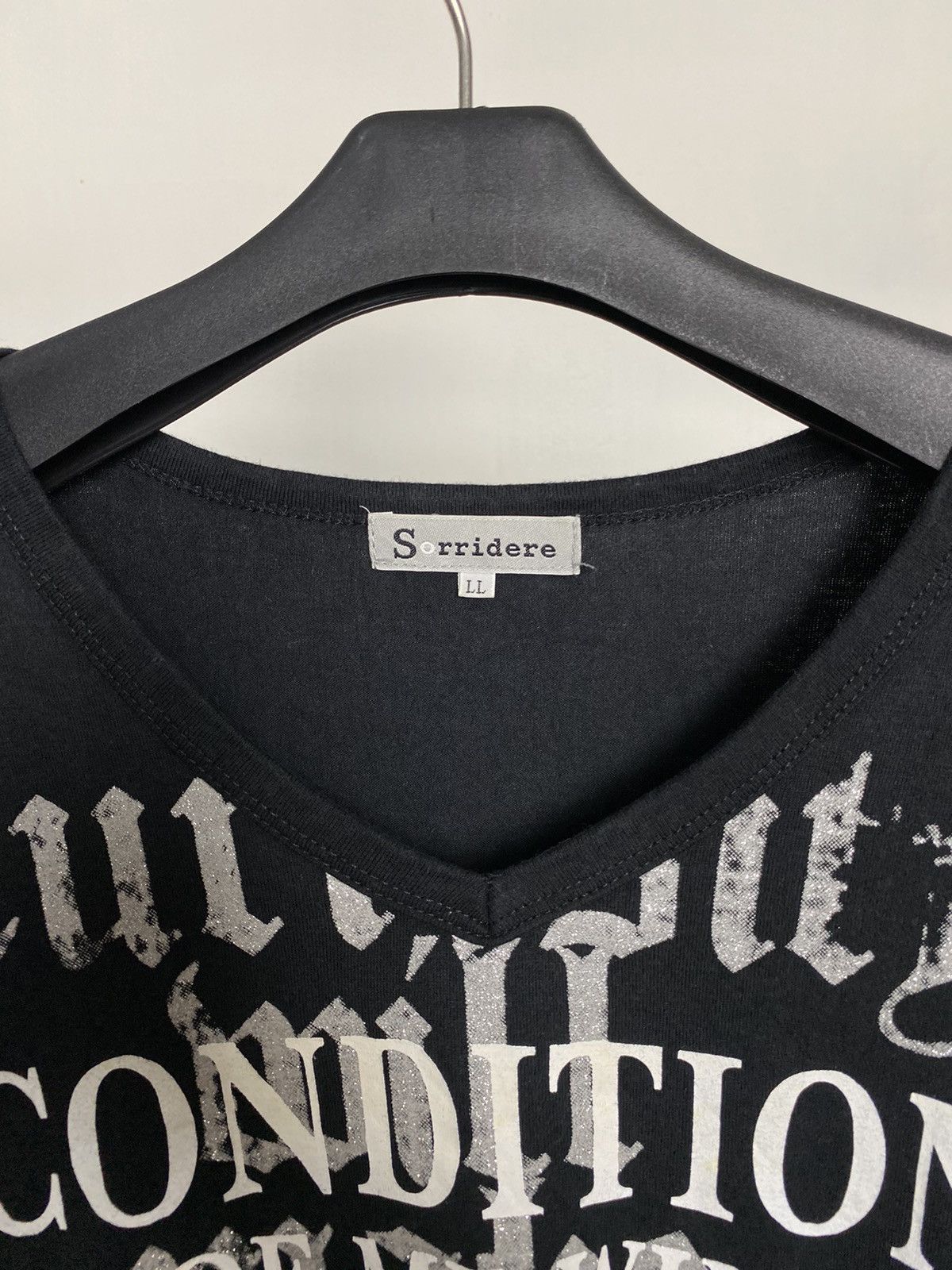 14th Addiction × KMRii × Yasuyuki Ishii Sorridere Poem Rock Tshirt Size US M / EU 48-50 / 2 - 5 Thumbnail