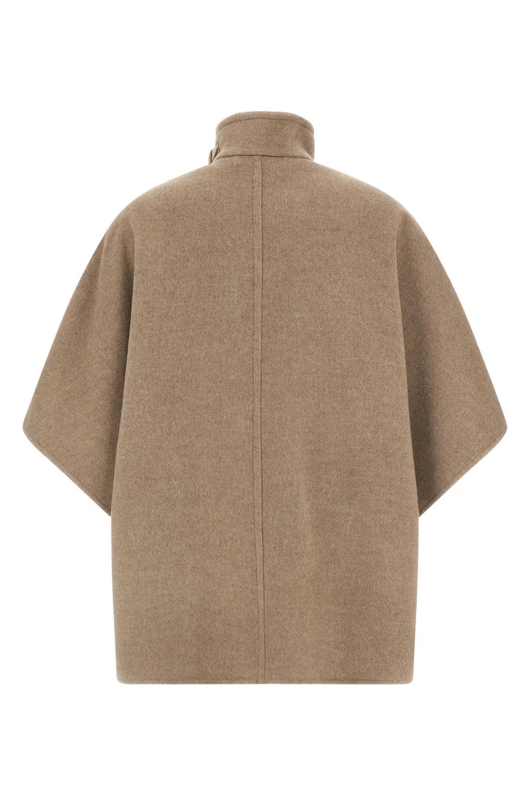 Max Mara MAX MARA Derrik Beige Cashmere Cape New & Authentic Size ONE SIZE - 2 Thumbnail