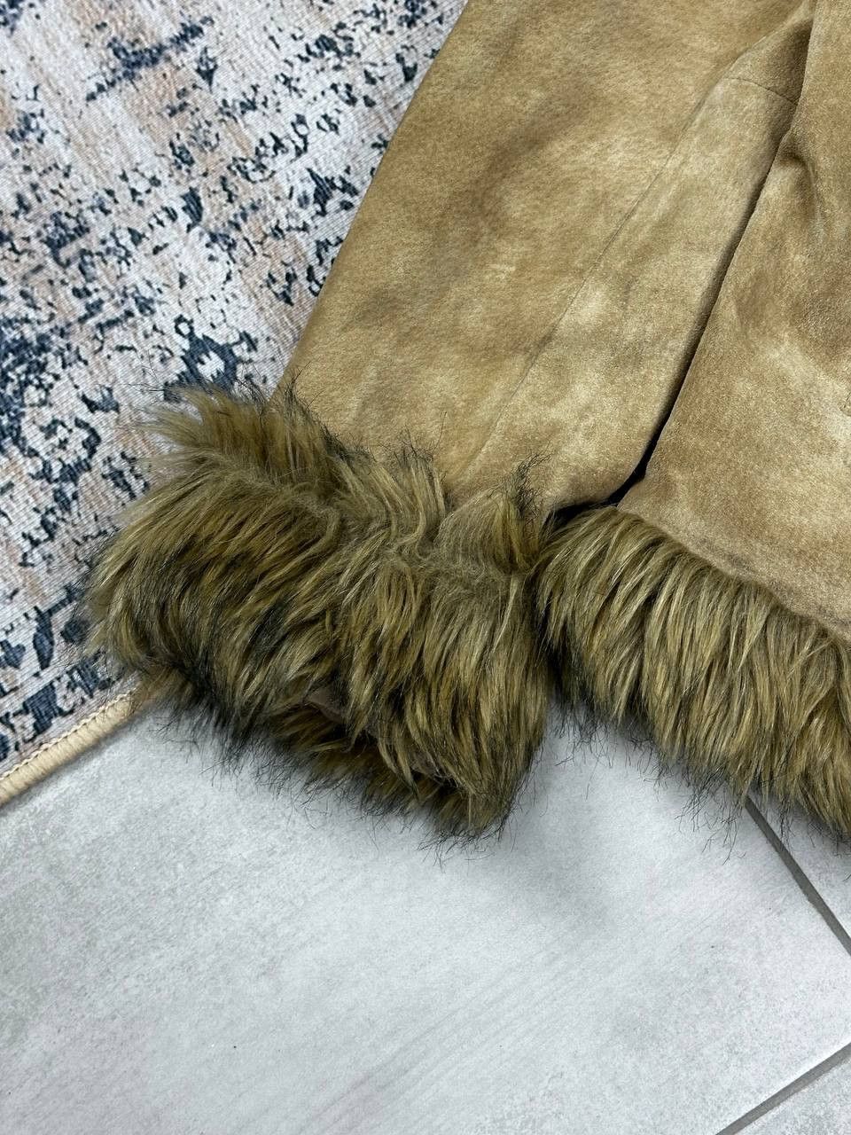 Japanese Brand Vintage Japanese Fur Cropped Suede Style Bomber Y2K Size M / US 6-8 / IT 42-44 - 7 Thumbnail