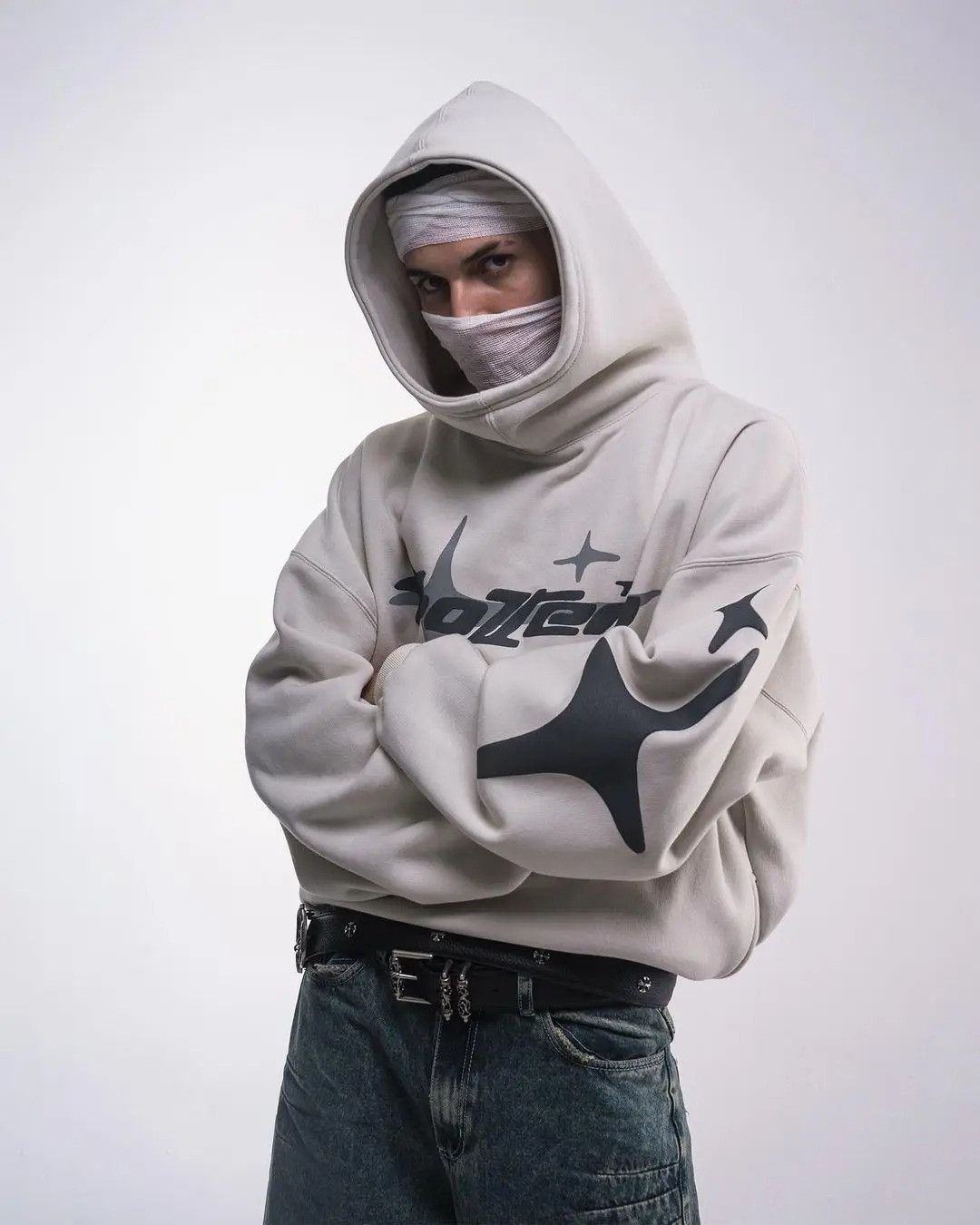 Vintage Streetwear Gothic Hoodie Size US L / EU 52-54 / 3 - 2 Thumbnail