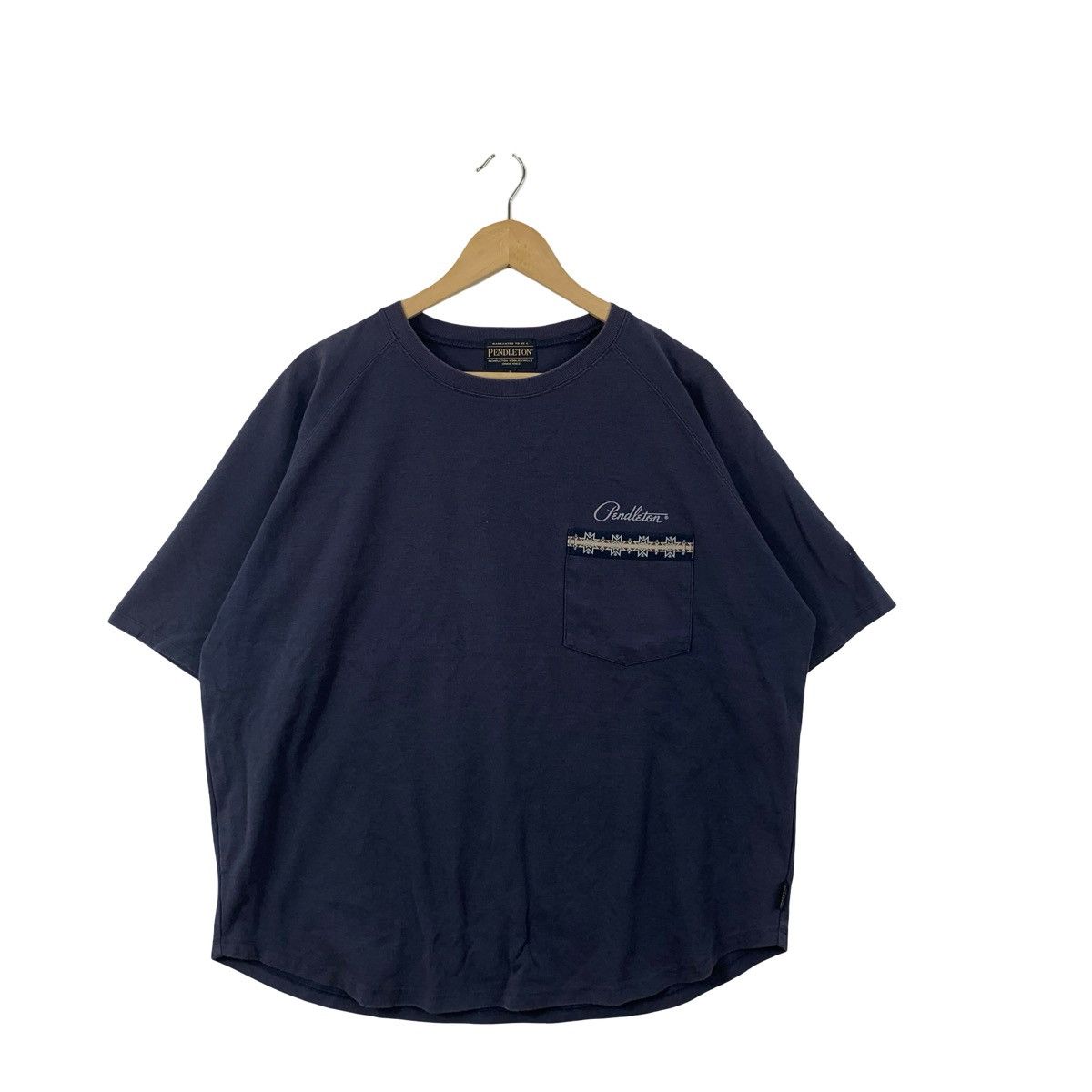 Pendleton Vintage Pendleton Pocket Minimal Logo Embroidered Tee with T Size US L / EU 52-54 / 3 - 5 Thumbnail