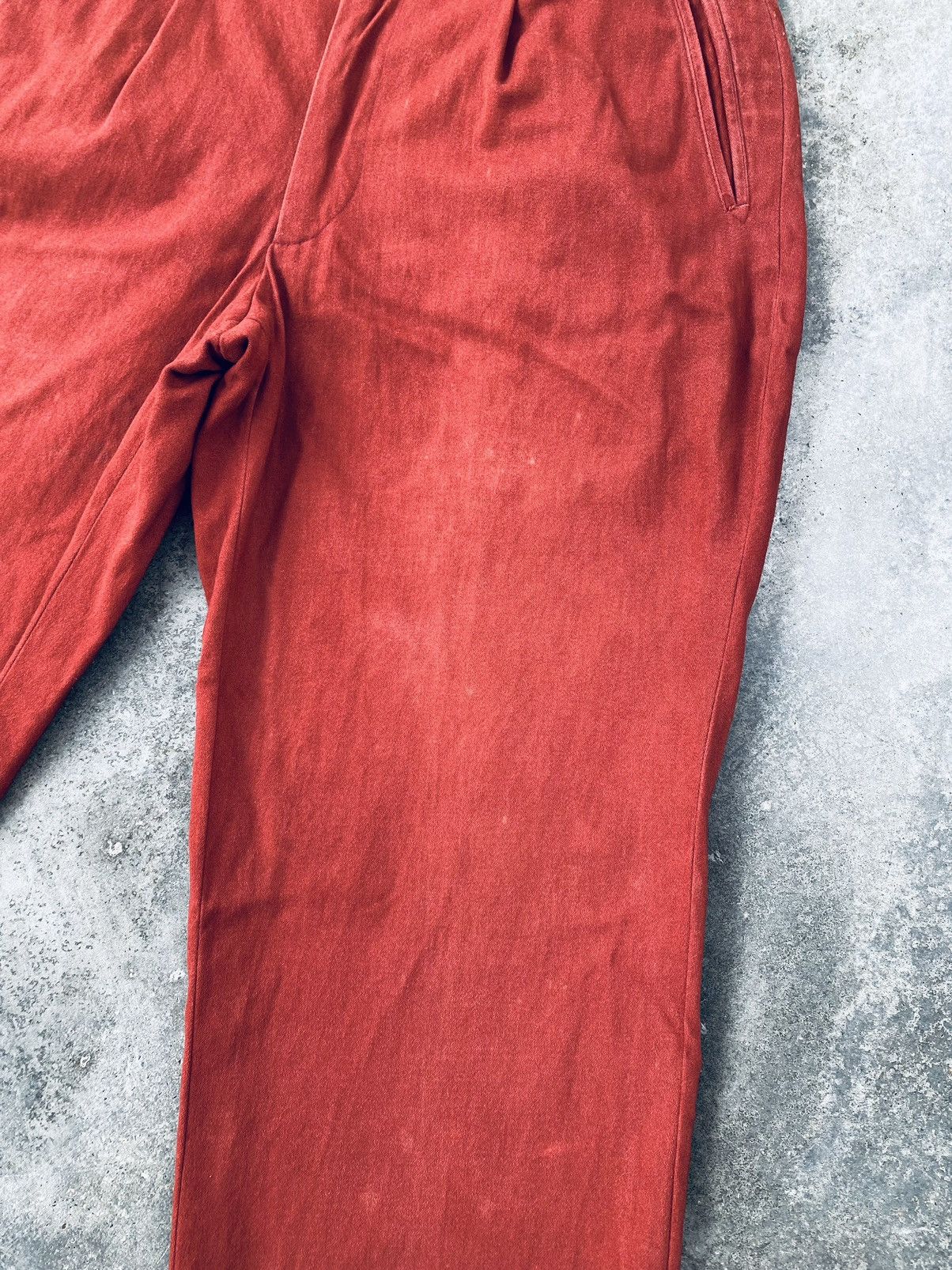 Tete Homme Vintage Tete Homme Issey Miyake Distressed Pants Size US 30 / EU 46 - 8 Thumbnail