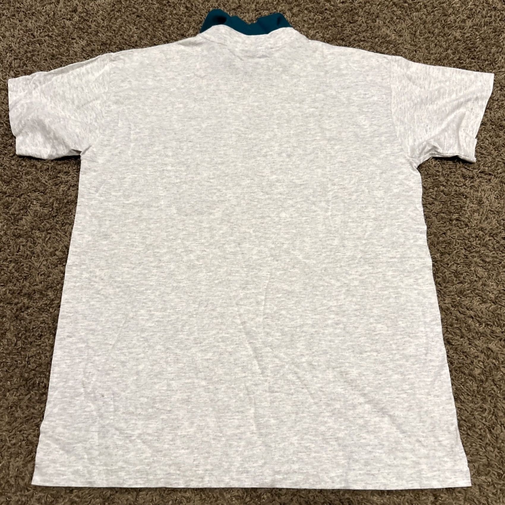 Vintage VINTAGE 1980s Brindan Design Shirt Golf Small Gray Embellished Graphic Cotton Polo Size S / US 4 / IT 40 - 5 Thumbnail