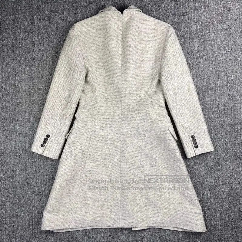 Dior Dior Cream Silk Ladies Coat . Size L / US 10 / IT 46 - 2 Thumbnail