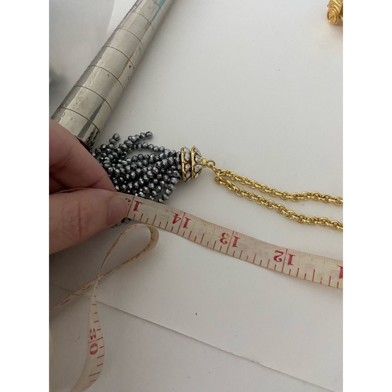 Other glass bead tassel necklace Size ONE SIZE - 5 Thumbnail