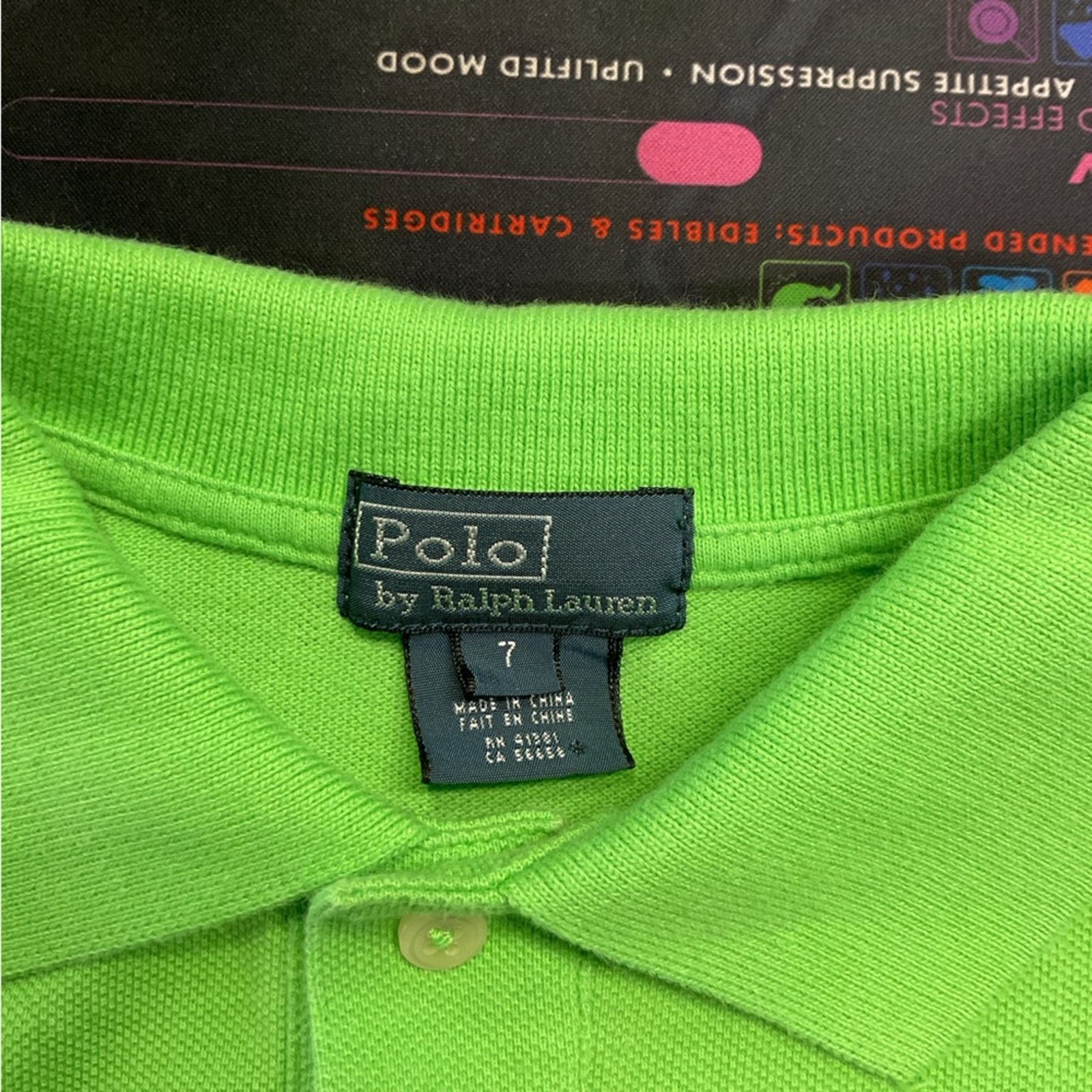 Polo Ralph Lauren Polo Ralph Lauren Lime Green Polo Shirt Size US S / EU 44-46 / 1 - 5 Thumbnail