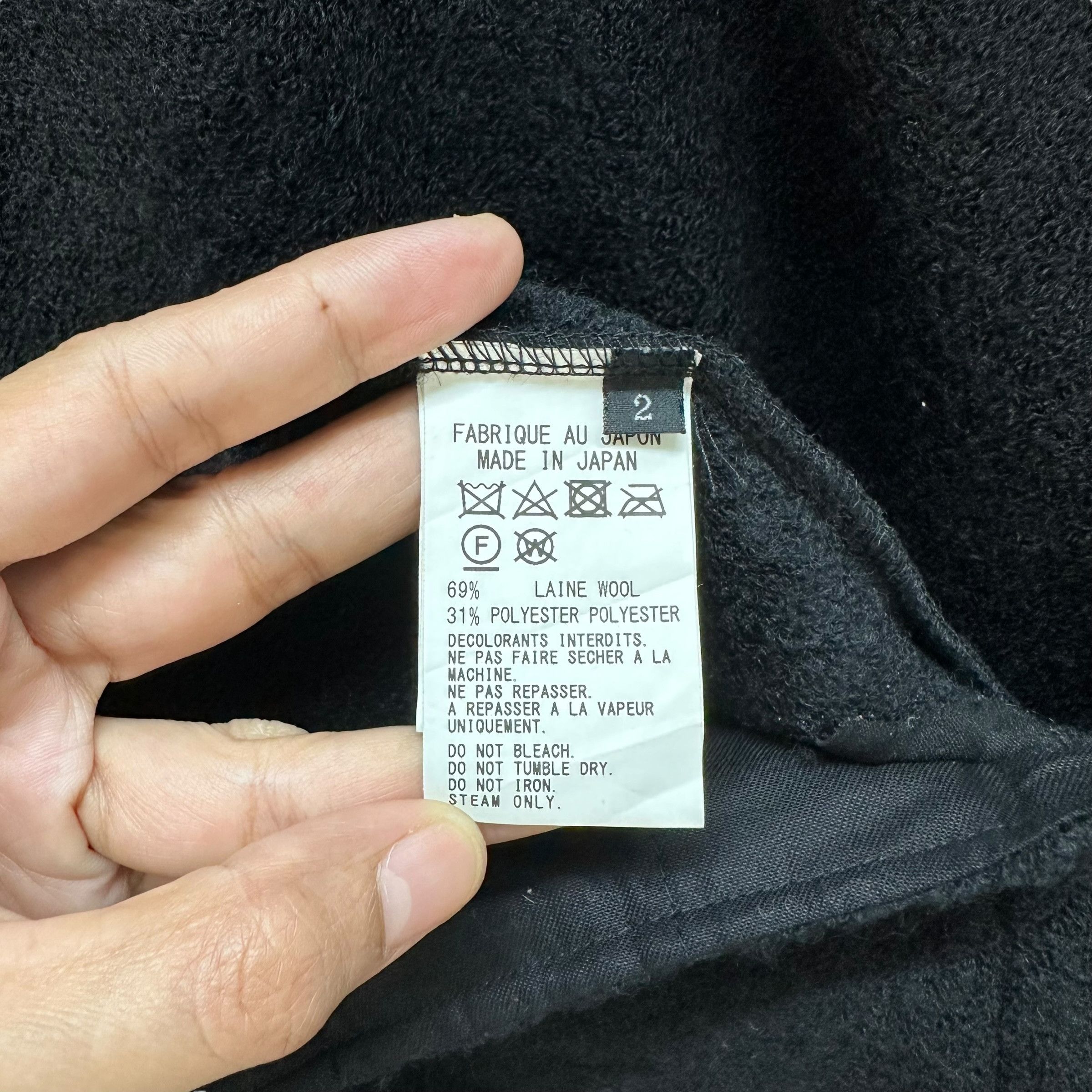 Y's Y's Wool Oversized Vneck Cardigan Jacket #9023-49 Size US M / EU 48-50 / 2 - 8 Thumbnail