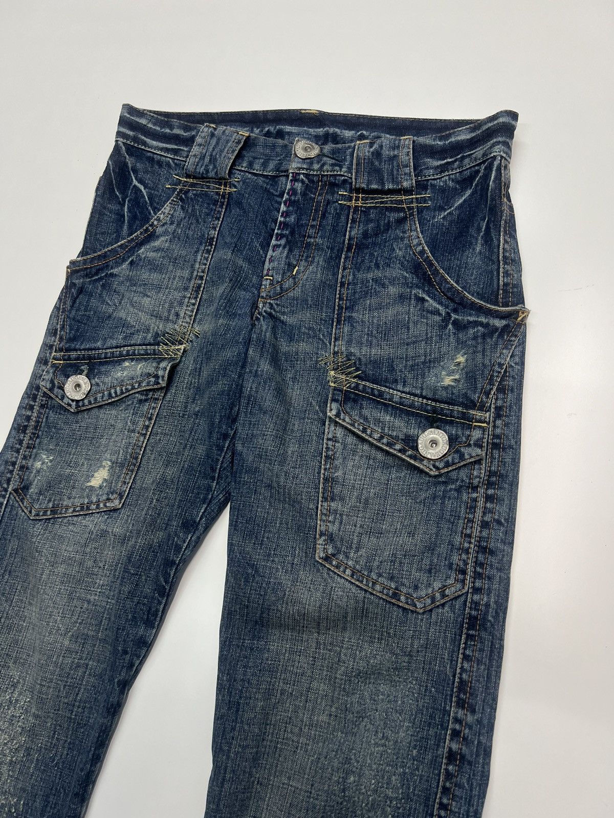 Japanese Brand ANTIGAUGE BUSHPANT DENIM JEANS SIZE 30 Size US 30 / EU 46 - 3 Thumbnail