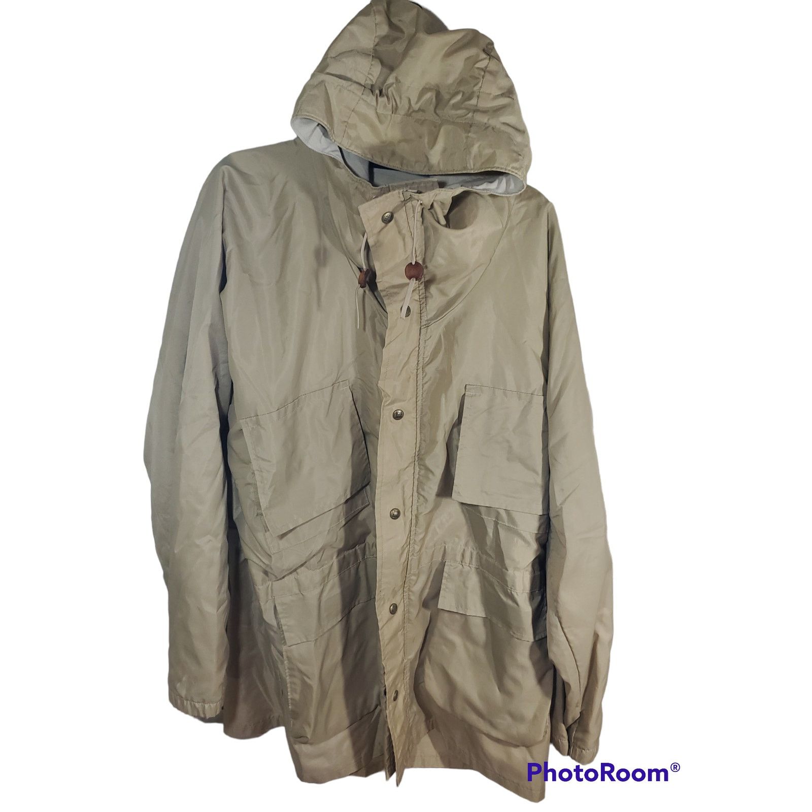 Columbia Columbia | Vintage Tan Cinched Shooting Jacket | Size XL Size US XL / EU 56 / 4 - 12 Thumbnail