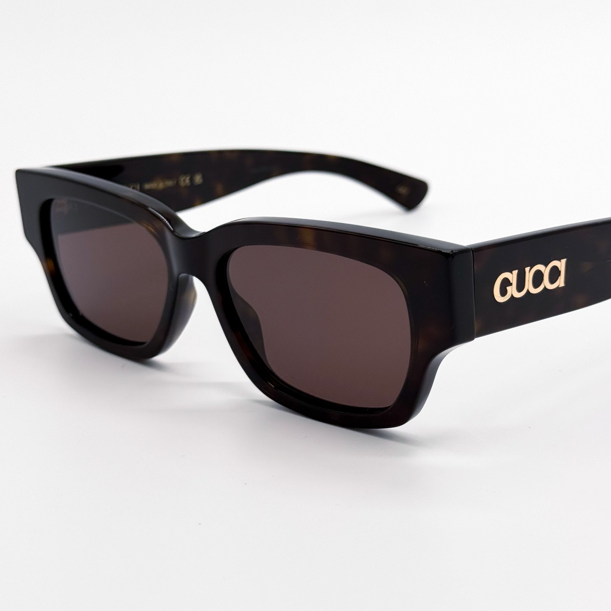Gucci NEW GUCCI GG1794S 002 UNISEX HAVANA BROWN SUNGLASSES GUCCI Size ONE SIZE - 8 Thumbnail