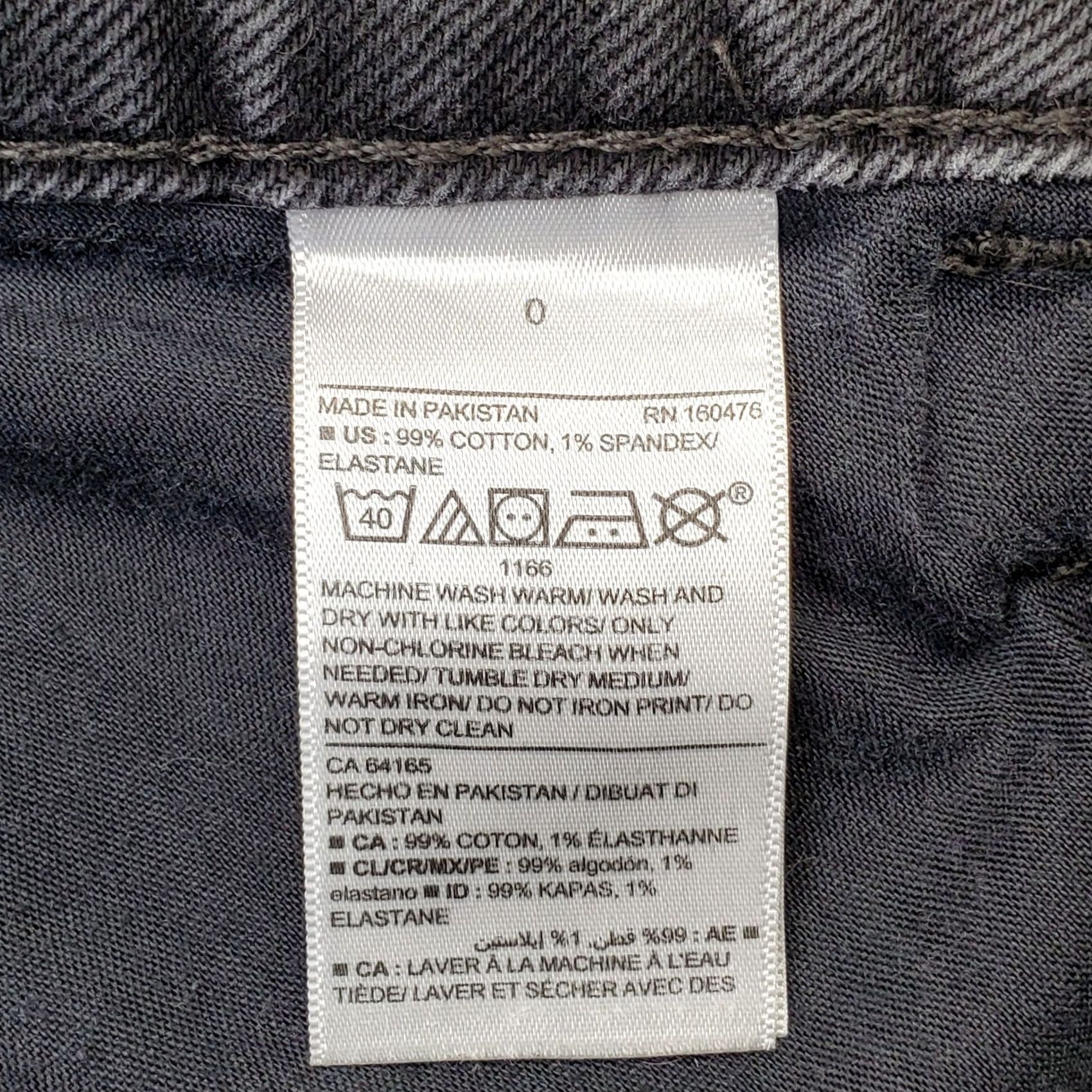 Old Navy Old Navy Jeans Womens 0 Black Denim Stretch Raw Hem Extra High Rise Wide Leg Jeans Womens 0 Black Denim Stretch Wide Leg Size 25" / US 0 / IT 36 - 8 Thumbnail