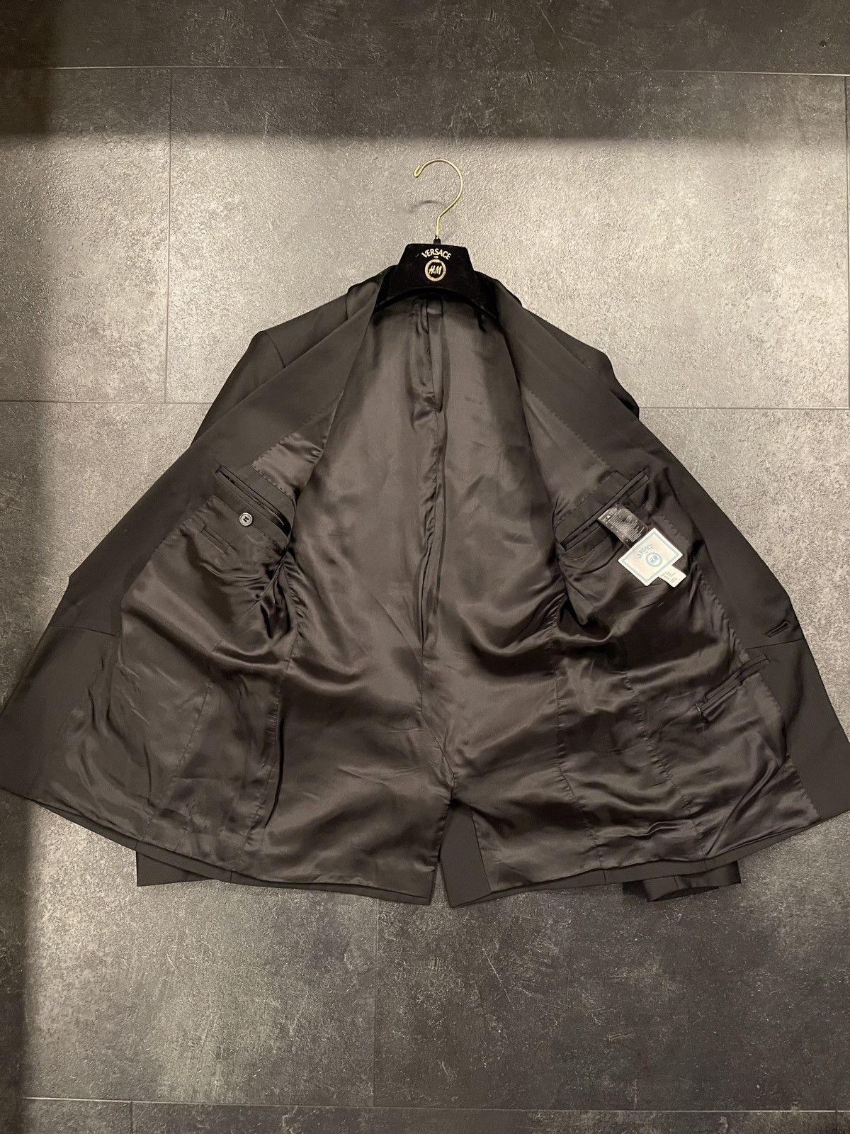 H&M × Versace H&M x Versace Suit Black Size 36R - 4 Thumbnail