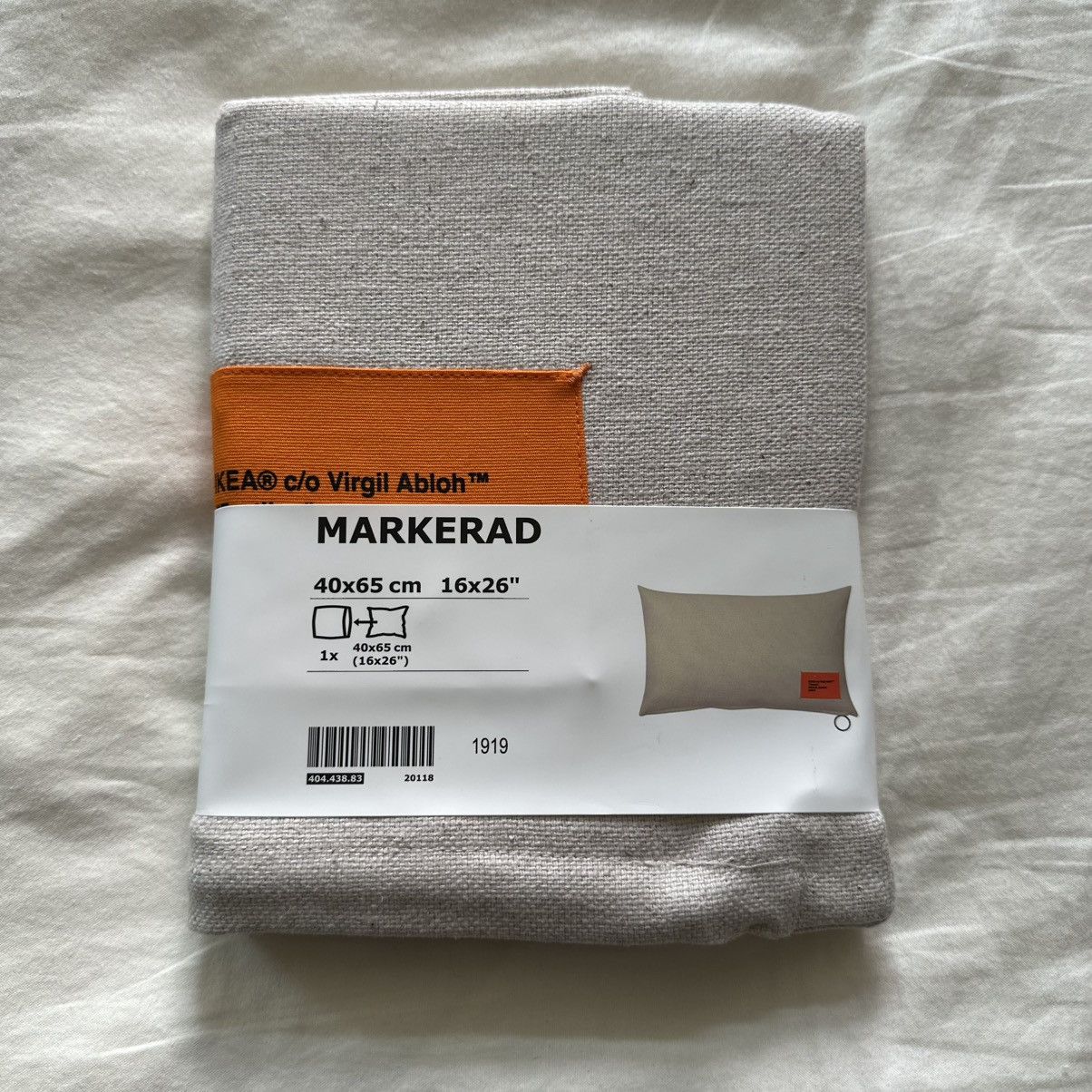 IKEA × Virgil Abloh クッションカバー （ヴァージルアブロー