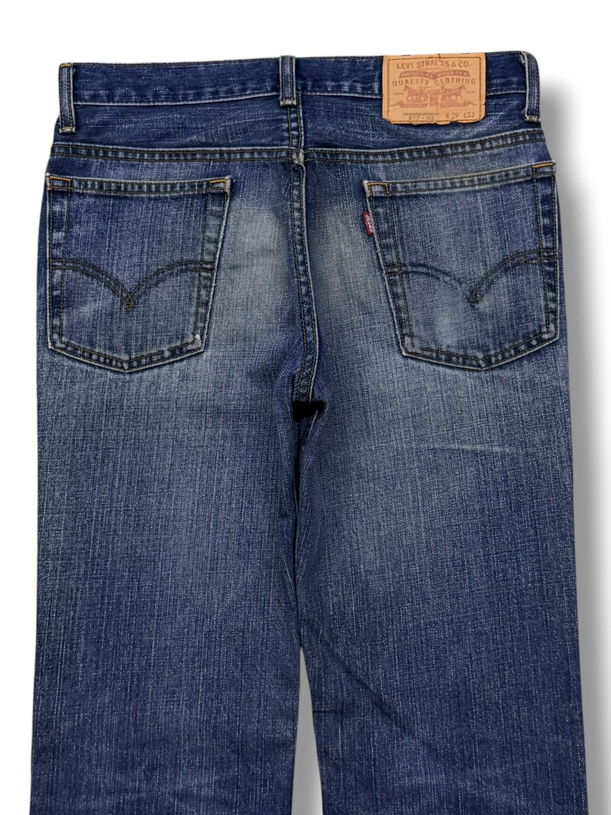 Levi's Vintage 00s Levis 517 Made In Japan | Vintage Bootcut | W29 Size US 29 - 5 Thumbnail