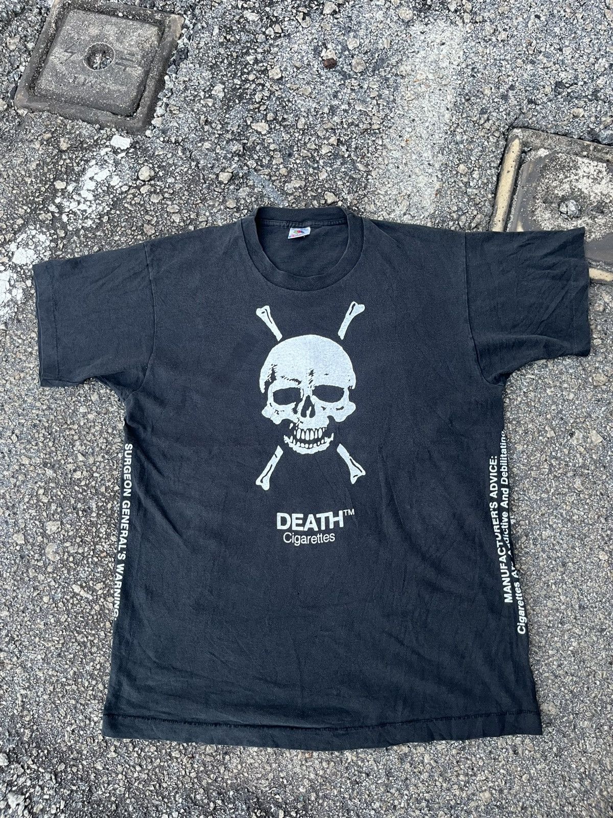 Band Tees Vintage Death Cigarettes 90s Rare Size US L / EU 52-54 / 3 - 1 Thumbnail