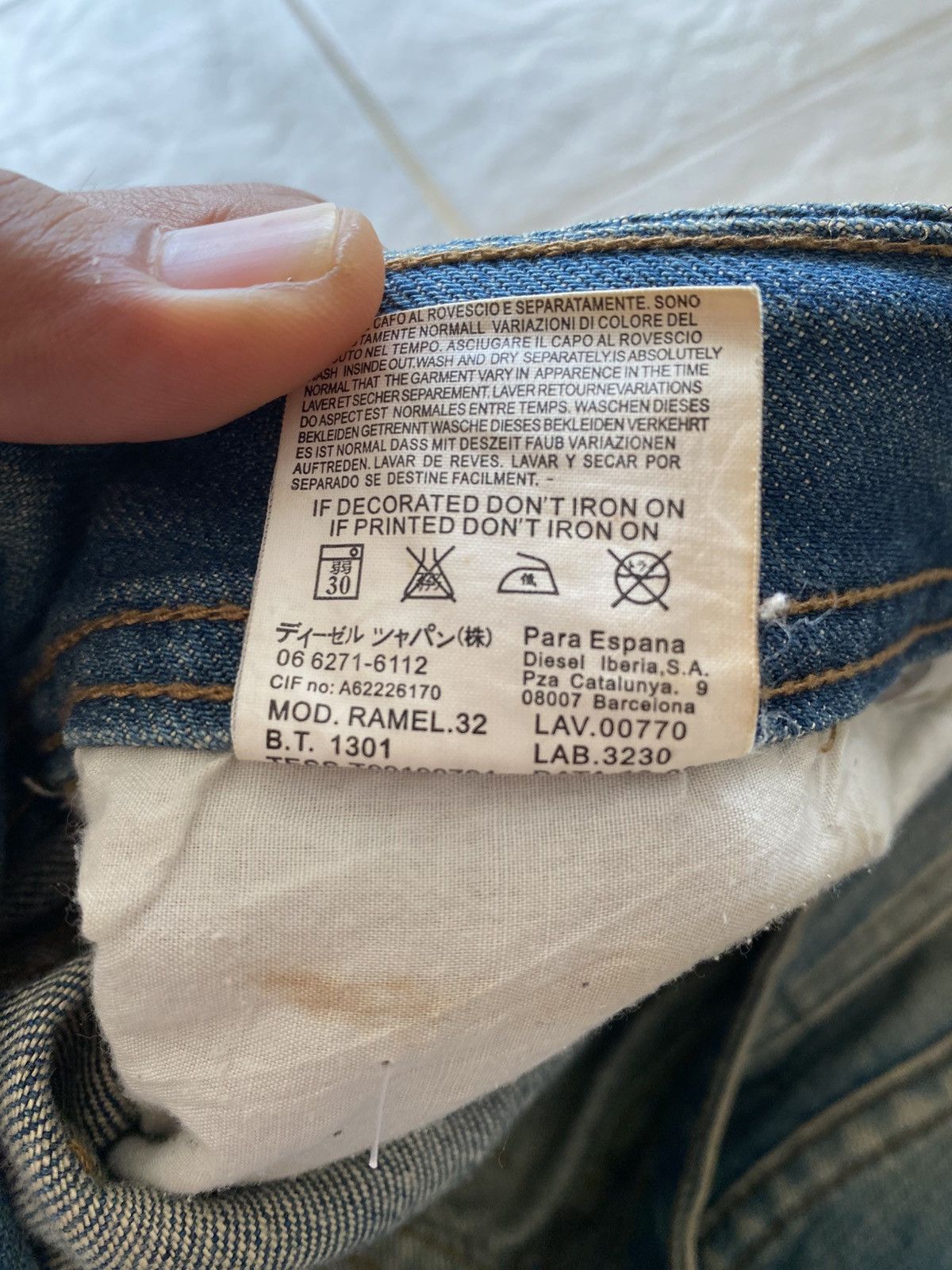 Diesel × If Six Was Nine Diesel bleach flared jeans S4 Size US 38 / EU 54 - 11 Thumbnail