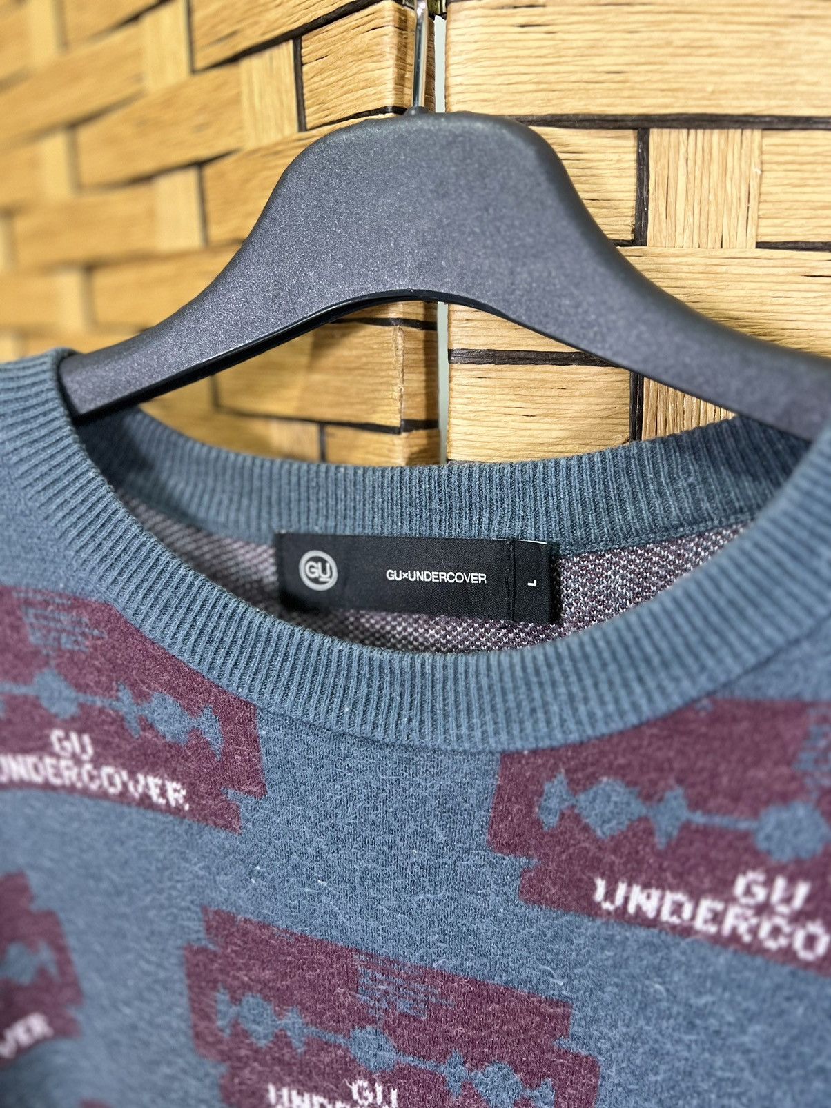 GU × Undercover GU x UNDERCOVER RAZOR BLADE SWEATSHIRT Size US L / EU 52-54 / 3 - 6 Thumbnail