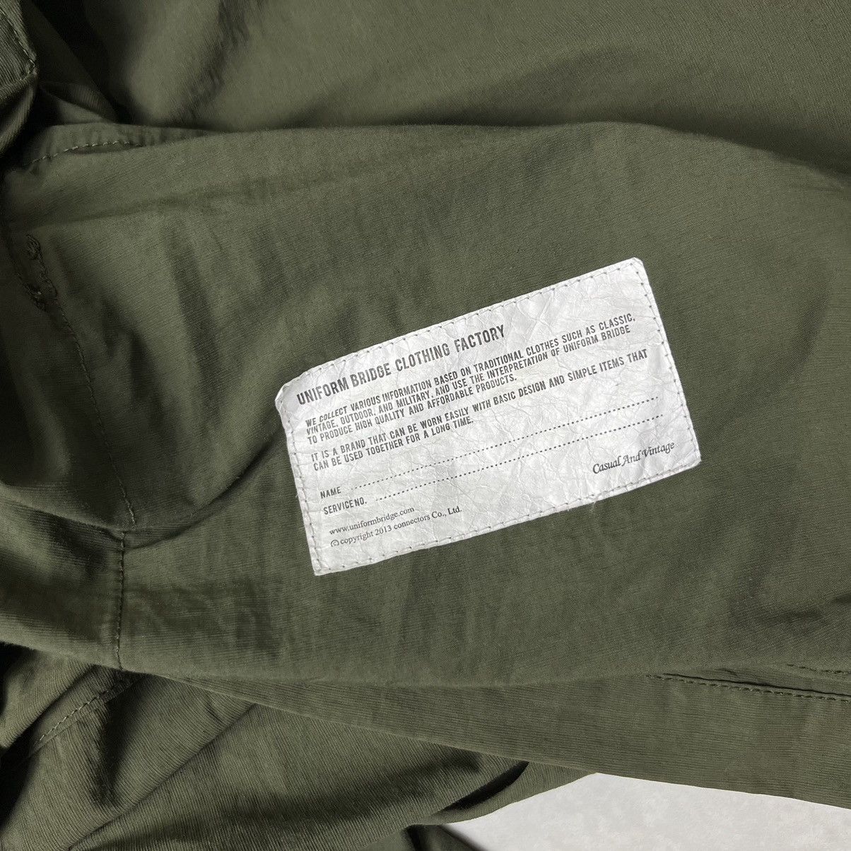 Uniform Bridge Uniform Bridge utility 3D pocket outer jacket Size US L / EU 52-54 / 3 - 7 Thumbnail