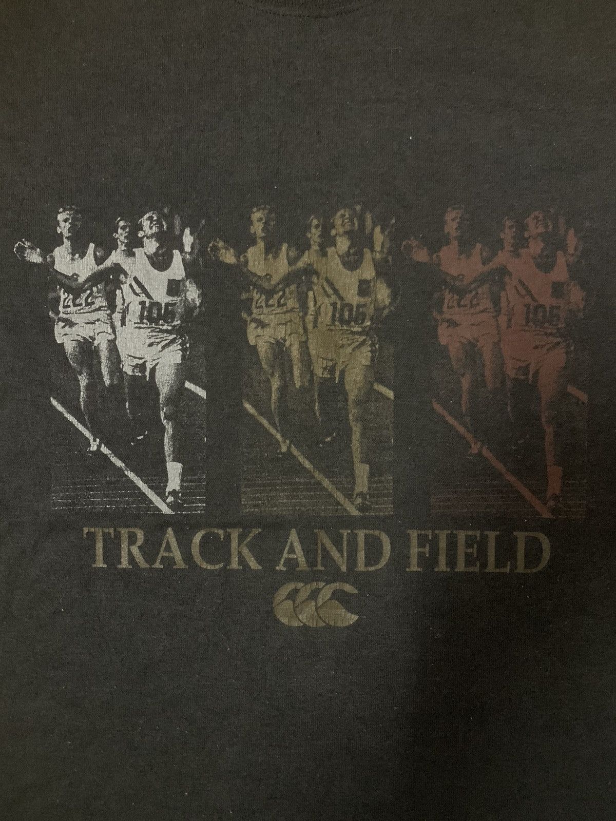 Canterbury of New Zealand × Vintage Vintage Canterbury Of New Zealand Track And Field Tee Size US L / EU 52-54 / 3 - 3 Thumbnail