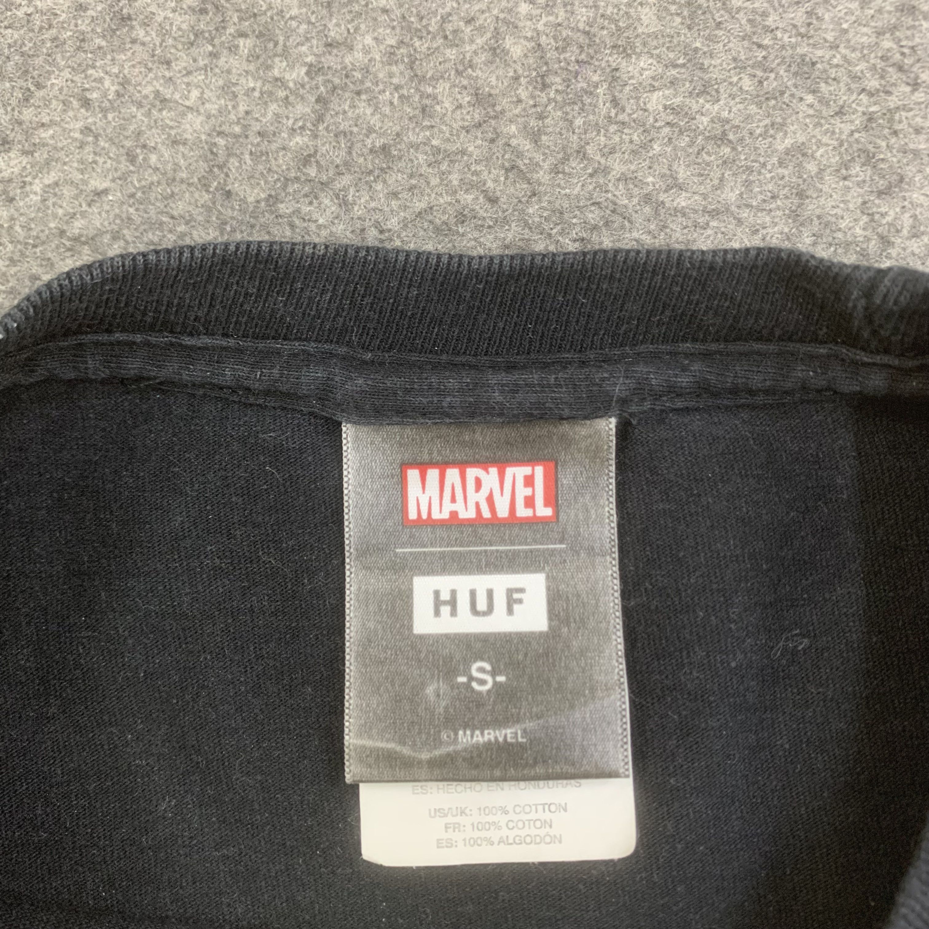 Marvel Comics Marvel x HUF shirt Black Spiderman - R004 Size US S / EU 44-46 / 1 - 5 Thumbnail