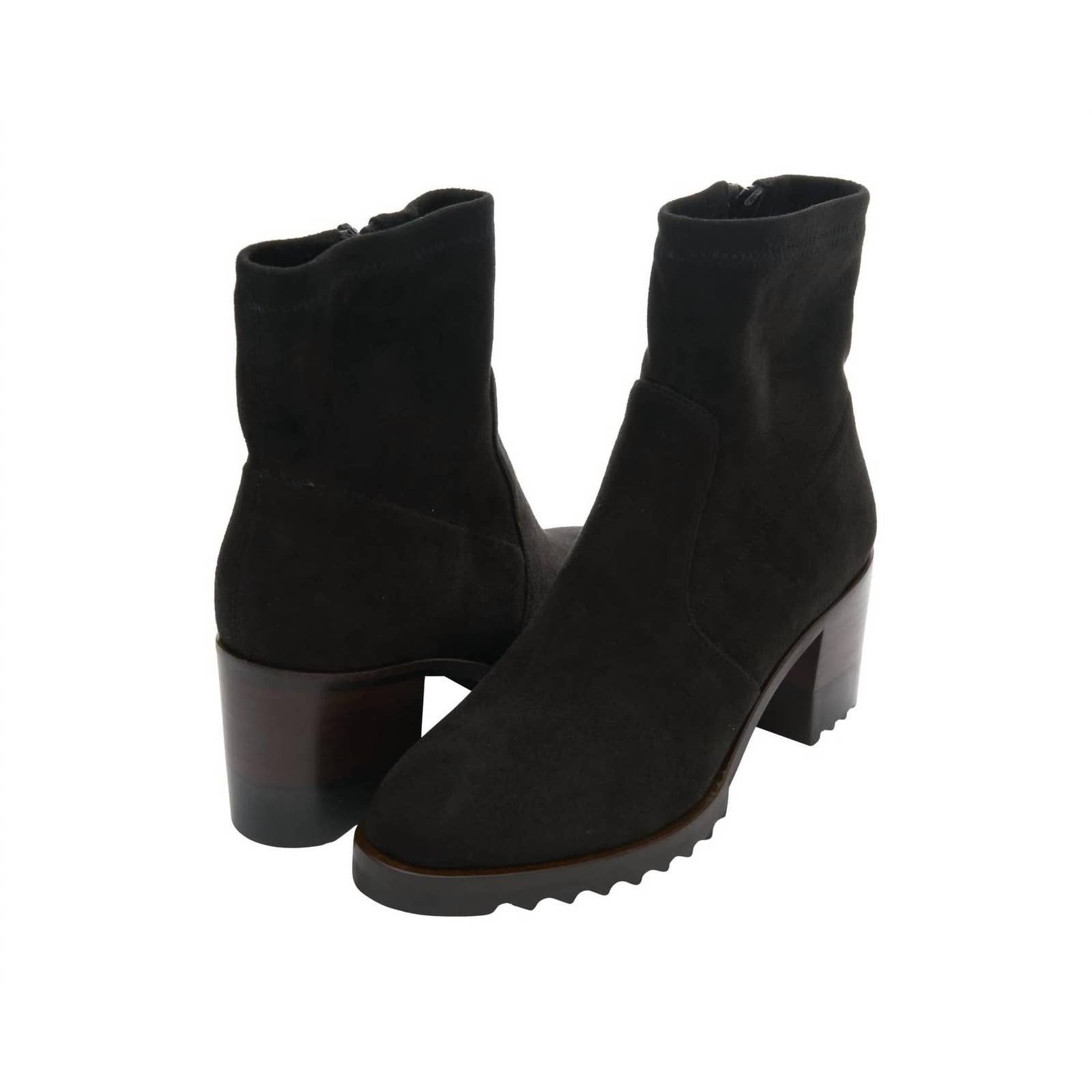 Bottines Suédé Vaneli Avec Glands - Modèle Dommie, Taille Large 10W, Couleur Taupe, Neuves Avec Boîte