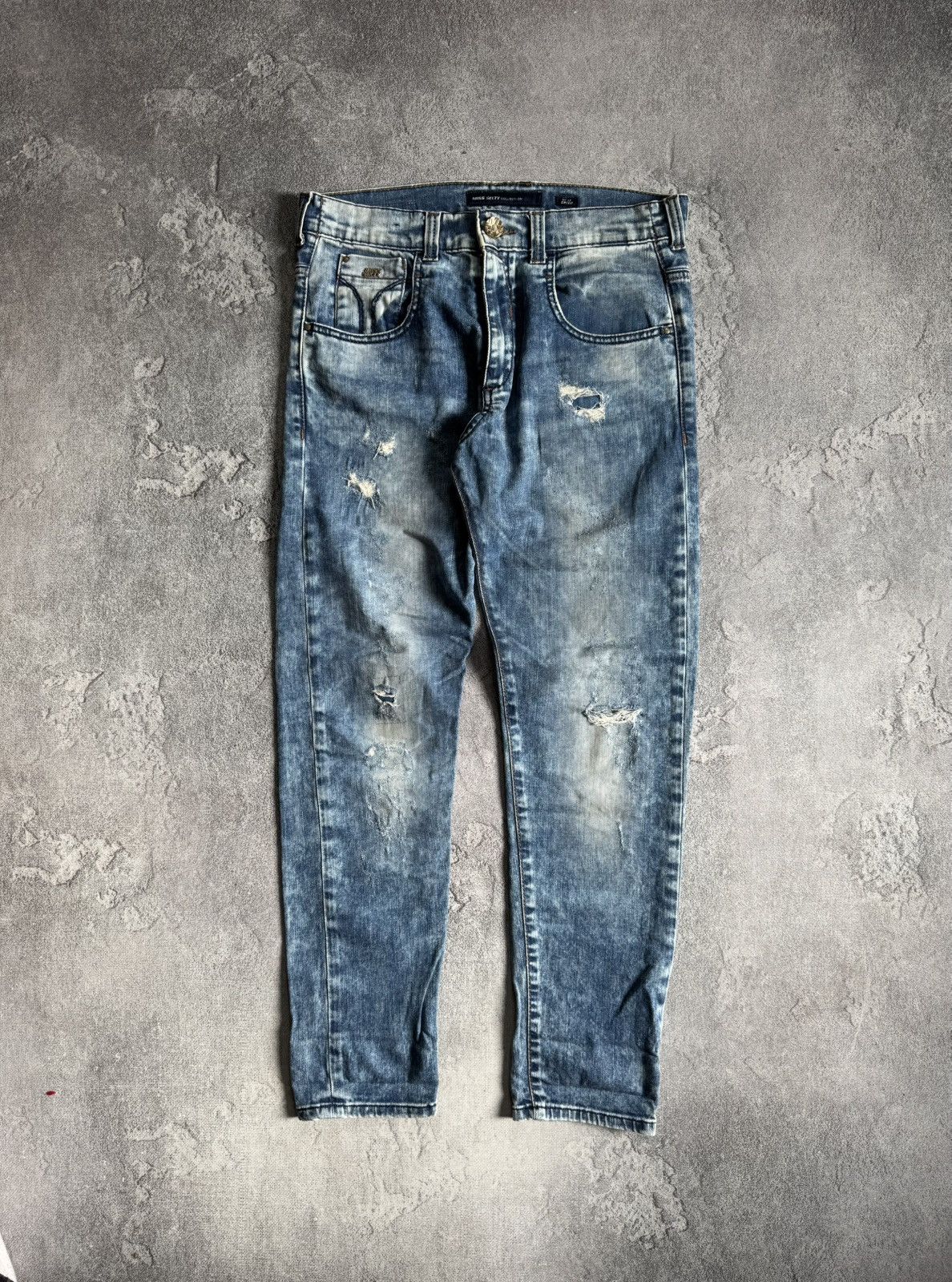 Miss Sixty Vintage Miss Sixty Jeans Y2K Style Speed Distressed Denim Size 28" / US 6 / IT 42 - 1 Thumbnail