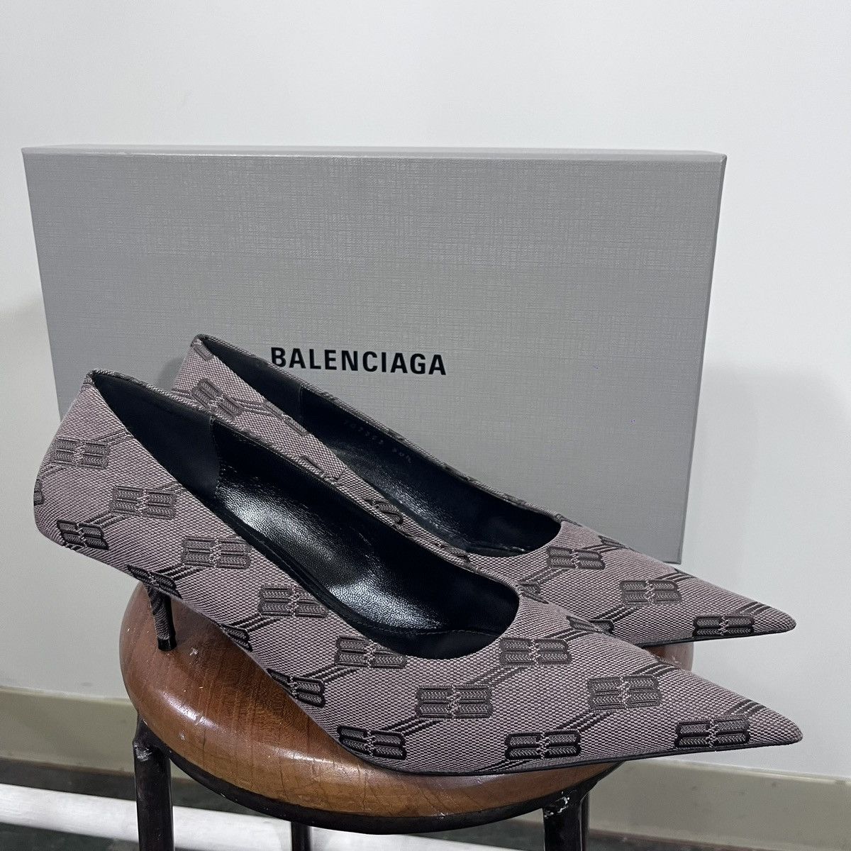 Balenciaga Balenciaga square knife heels Size US 7.5 / IT 37.5 - 2 Thumbnail