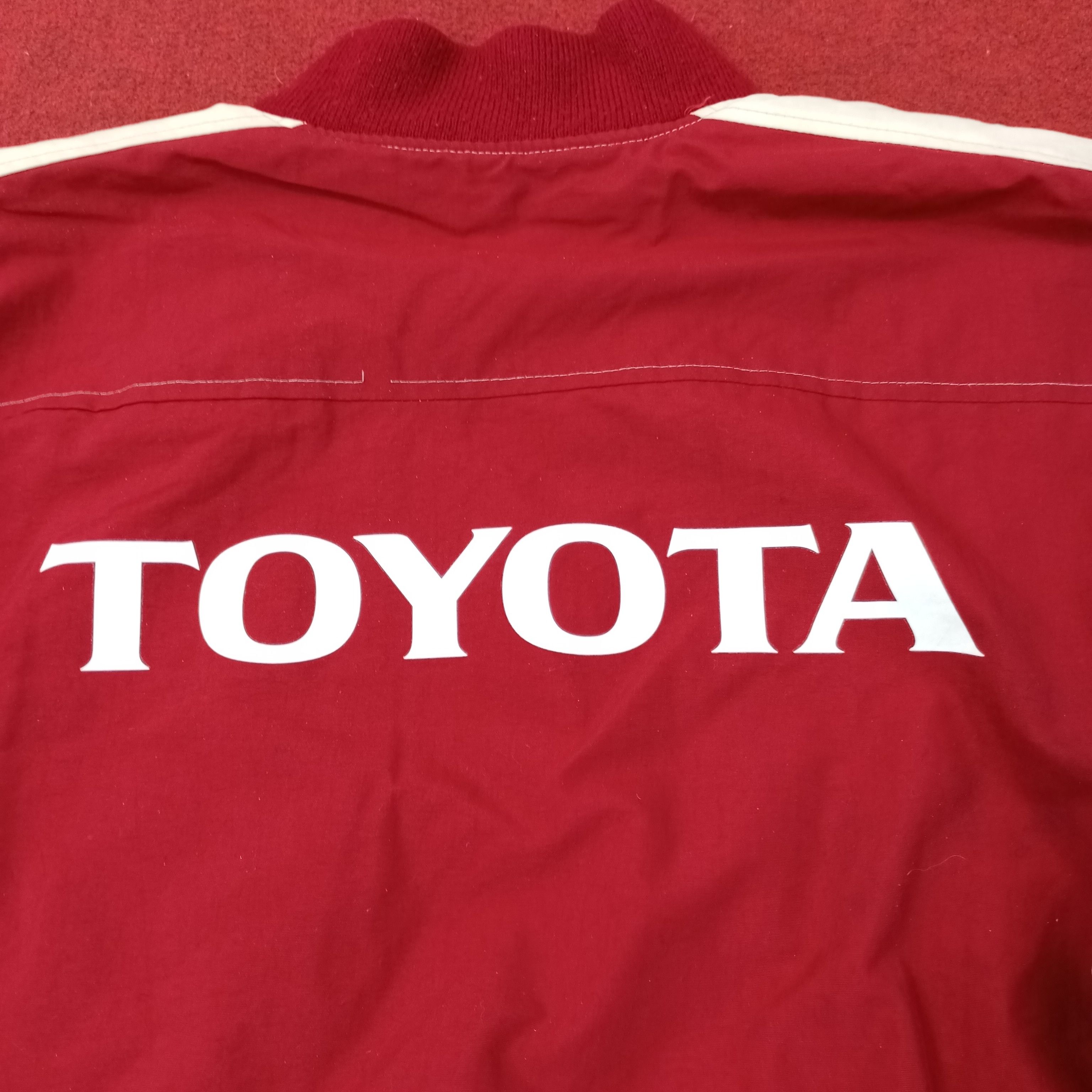 Japanese Brand Toyota Tecno Motorsports Racing Style Jacket c240n18 Size US XXL / EU 58 / 5 - 2 Thumbnail
