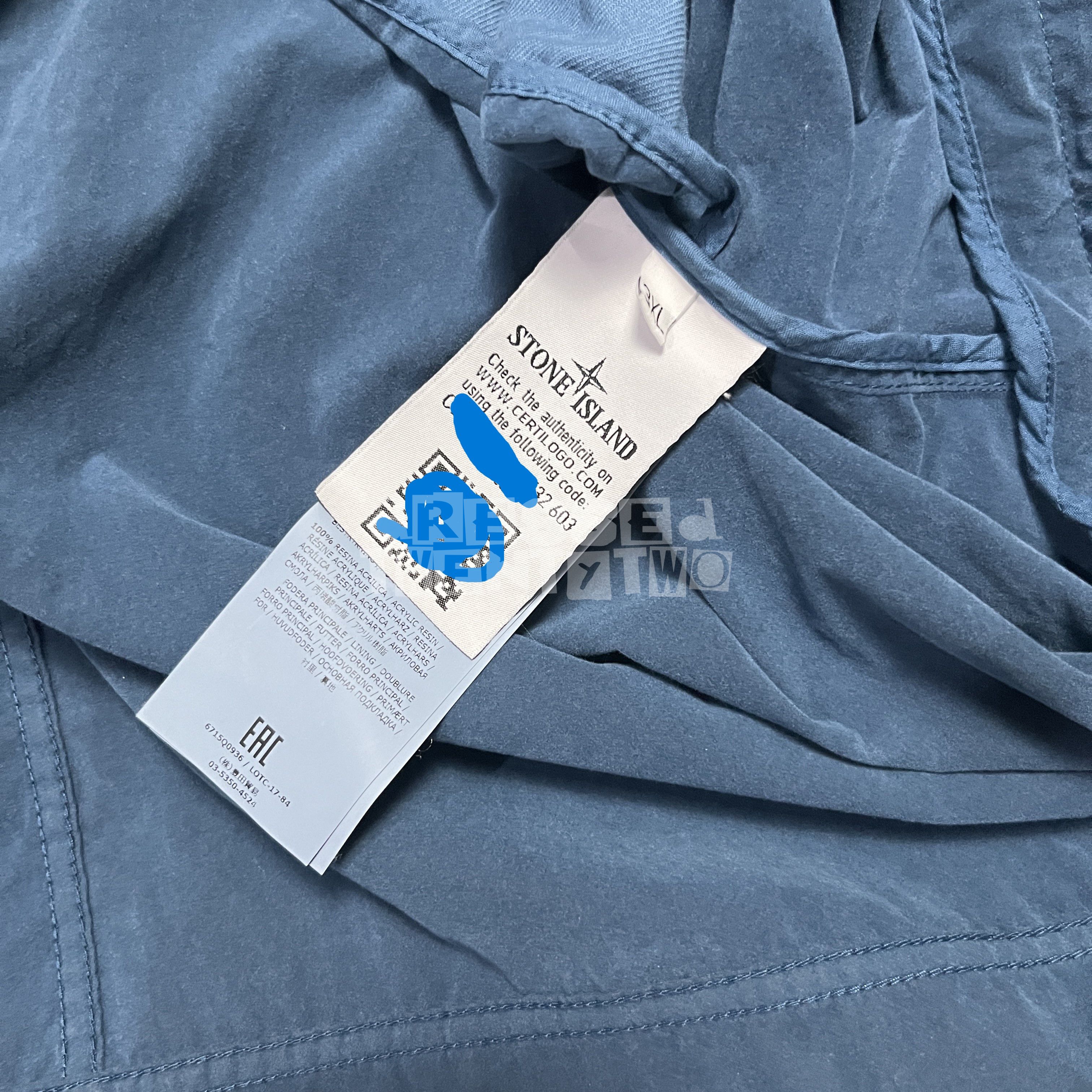 Stone Island STONE ISLAND NYLON METAL FLOCK Size US XXL / EU 58 / 5 - 7 Thumbnail