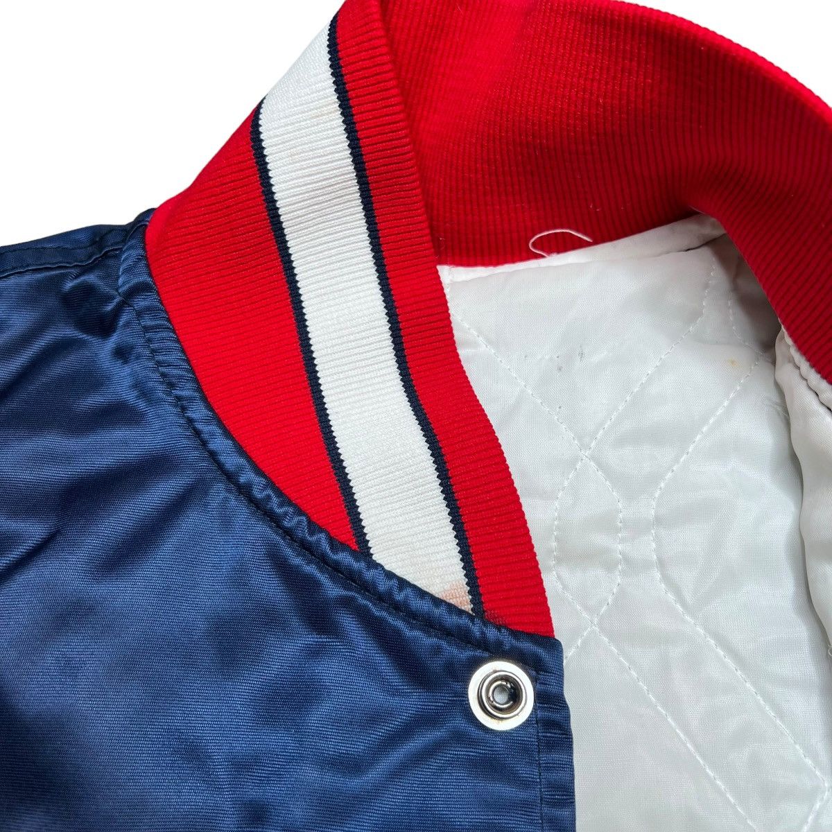 MLB × Vintage Vintage 1980s MLB Atlanta Braves Satin Bomber Jacket Size US L / EU 52-54 / 3 - 5 Thumbnail