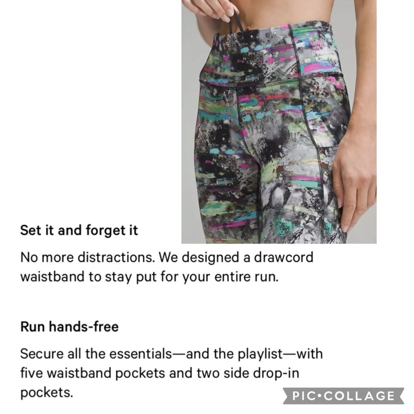 Lululemon NEW! LULULEMON Sz 2 Fast Free HR Tight 25” Running Leggings Size 26" / US 2 / IT 38 - 6 Thumbnail
