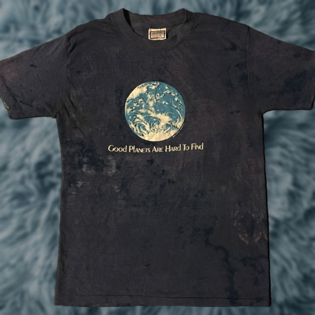 Vintage VINTAGE Good Planets Are Hard To Find Shirt S Size US S / EU 44-46 / 1 - 1 Thumbnail
