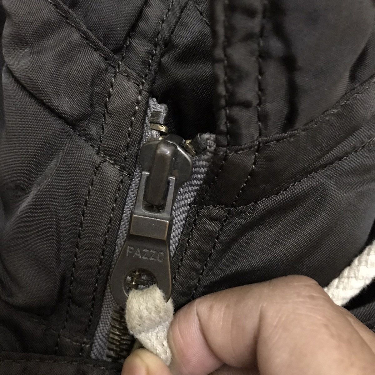Japanese Brand × Vintage Vintage Pazzo Brand Cold Weather Bomber Flight Jacket Hoodie Size US M / EU 48-50 / 2 - 13 Thumbnail