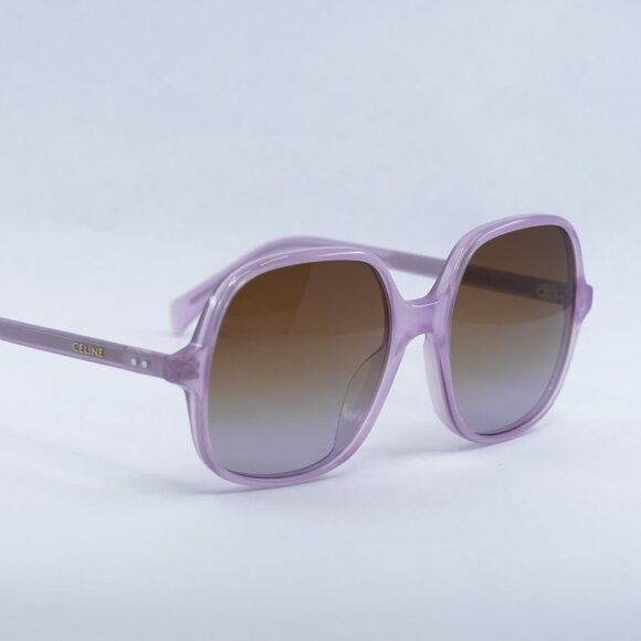 Celine 🕶️ New Celine CL40244U 78F Sunglasses - Shiny Opal Lilac Size ONE SIZE - 5 Thumbnail