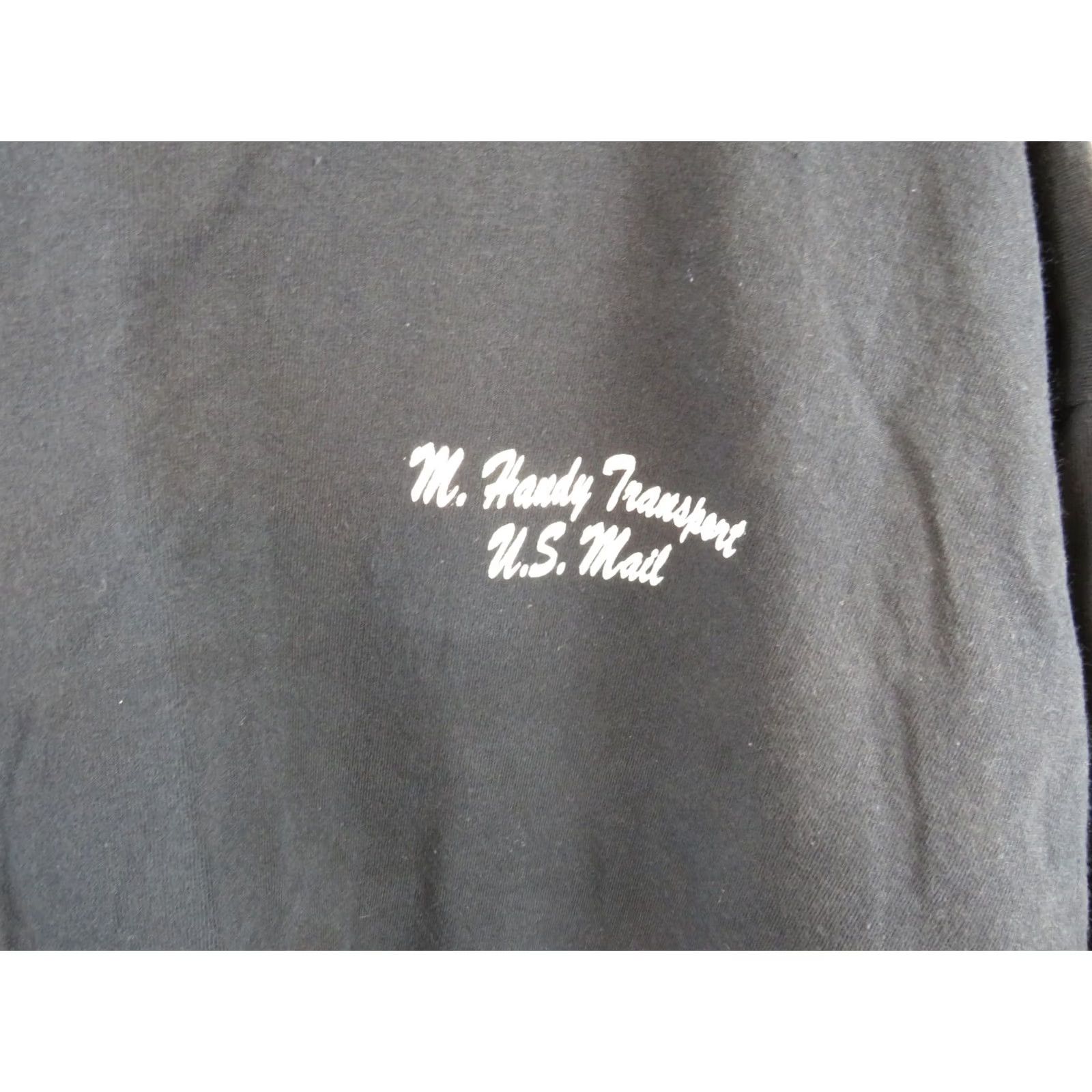 Vintage Vintage M. Handy Transport INC. US Mail trucking semi T-Shirt Tee 2XL Black Size US XXL / EU 58 / 5 - 2 Thumbnail