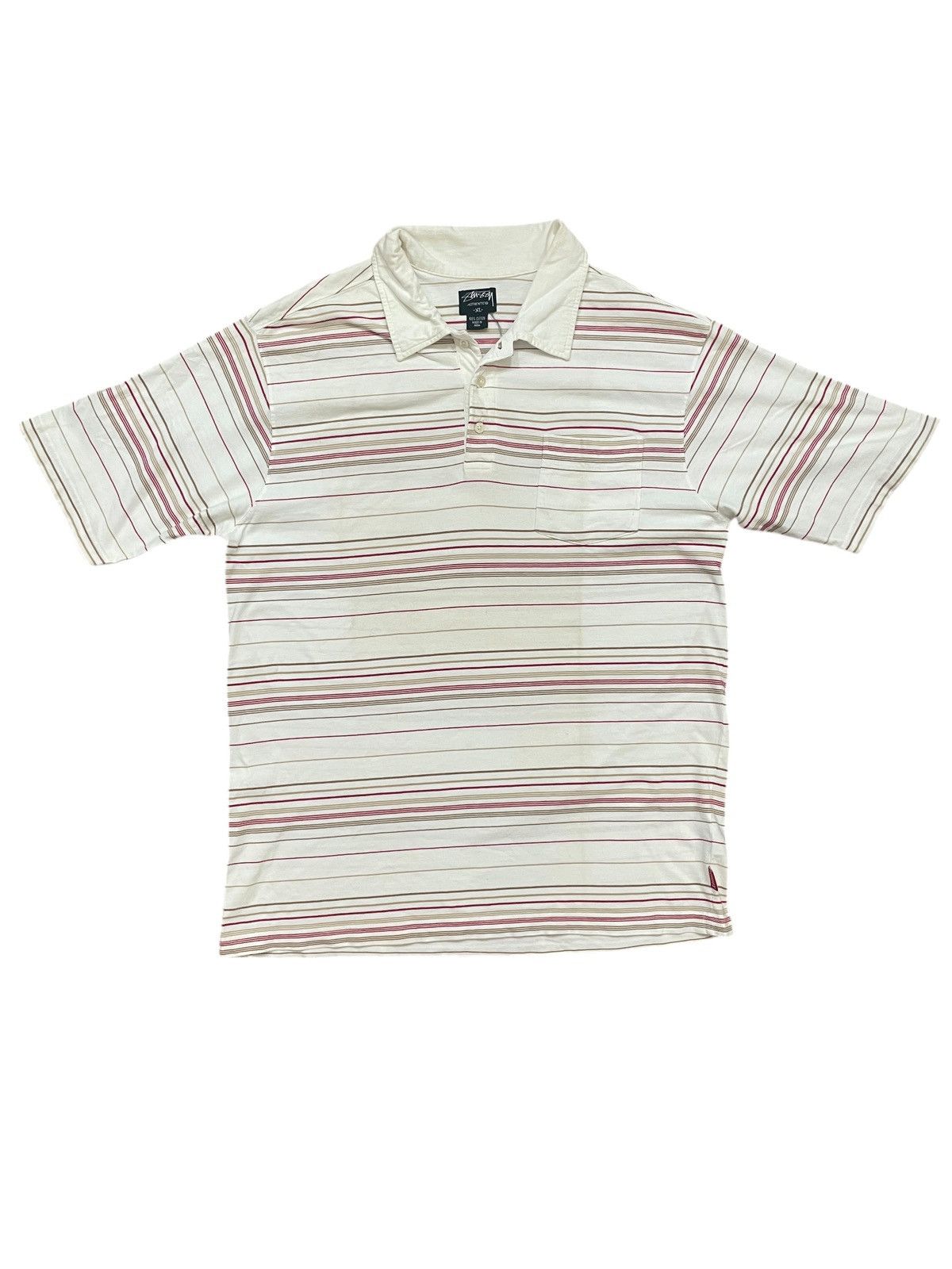 Stussy × Vintage VINTAGE STUSSY POLO RARE | Grailed