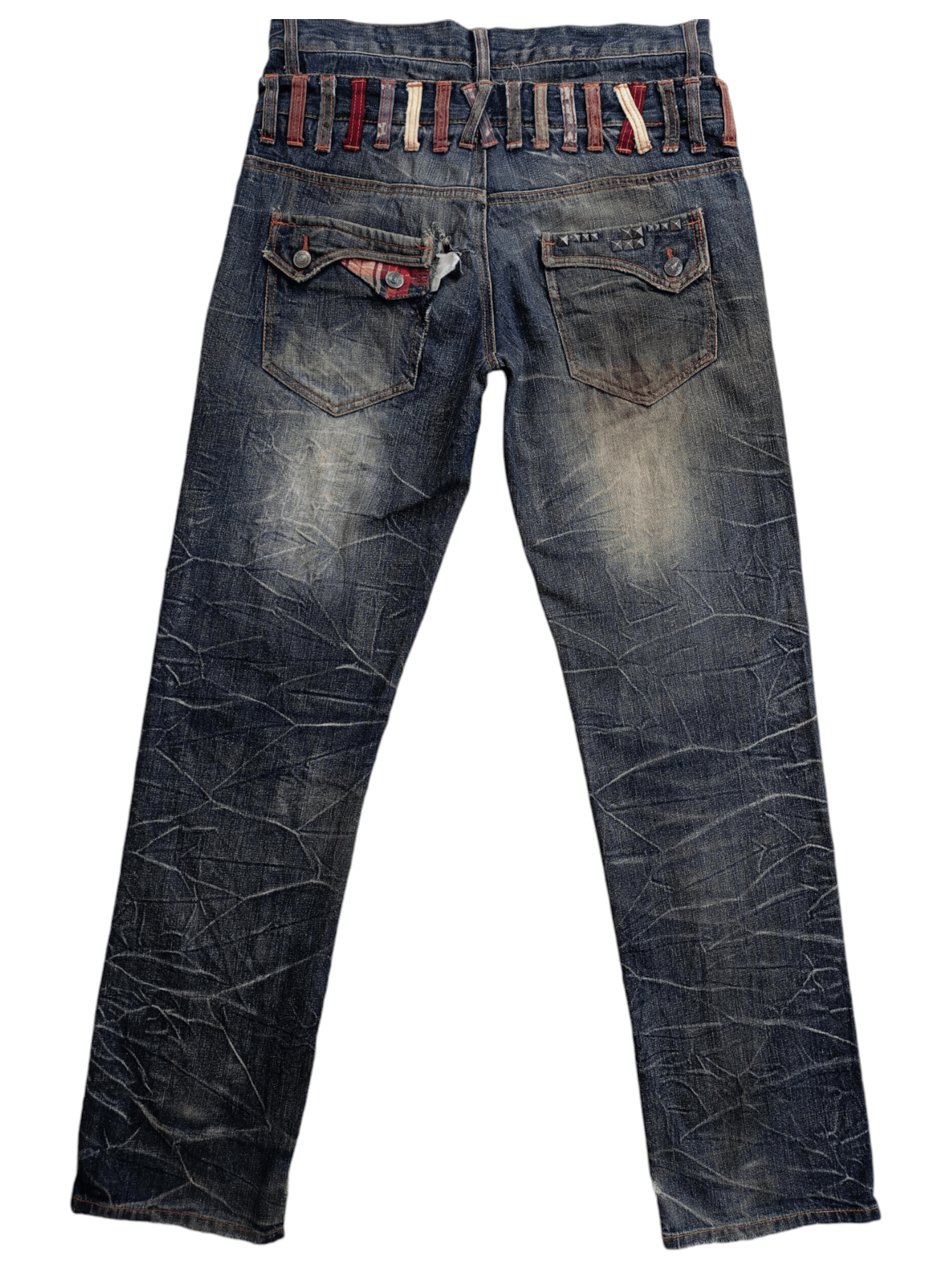Japanese Brand × Vintage NYLAUS JEANS Japanese Brand Vintage Streetwear Denim Size US 32 / EU 48 - 21 Thumbnail