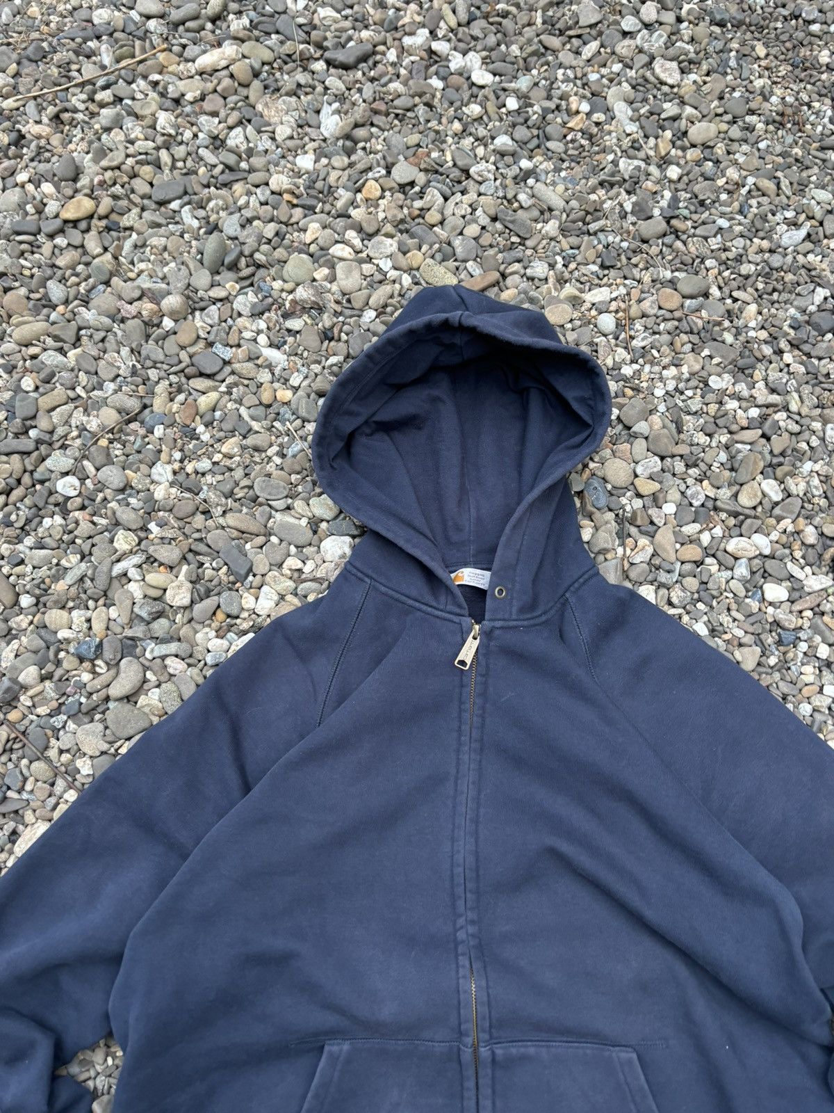 Carhartt × Carhartt Wip Carhartt WIP Hooded Chase Jacket Navy XXL Size US XXL / EU 58 / 5 - 5 Thumbnail