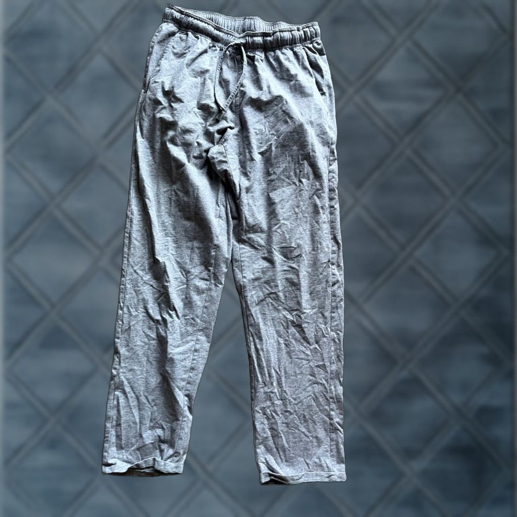 Banana Republic Banana Republic Sweatpants Mens Small Gray Fleece Jogger Drawstring Pocket Size US 29 - 1 Thumbnail