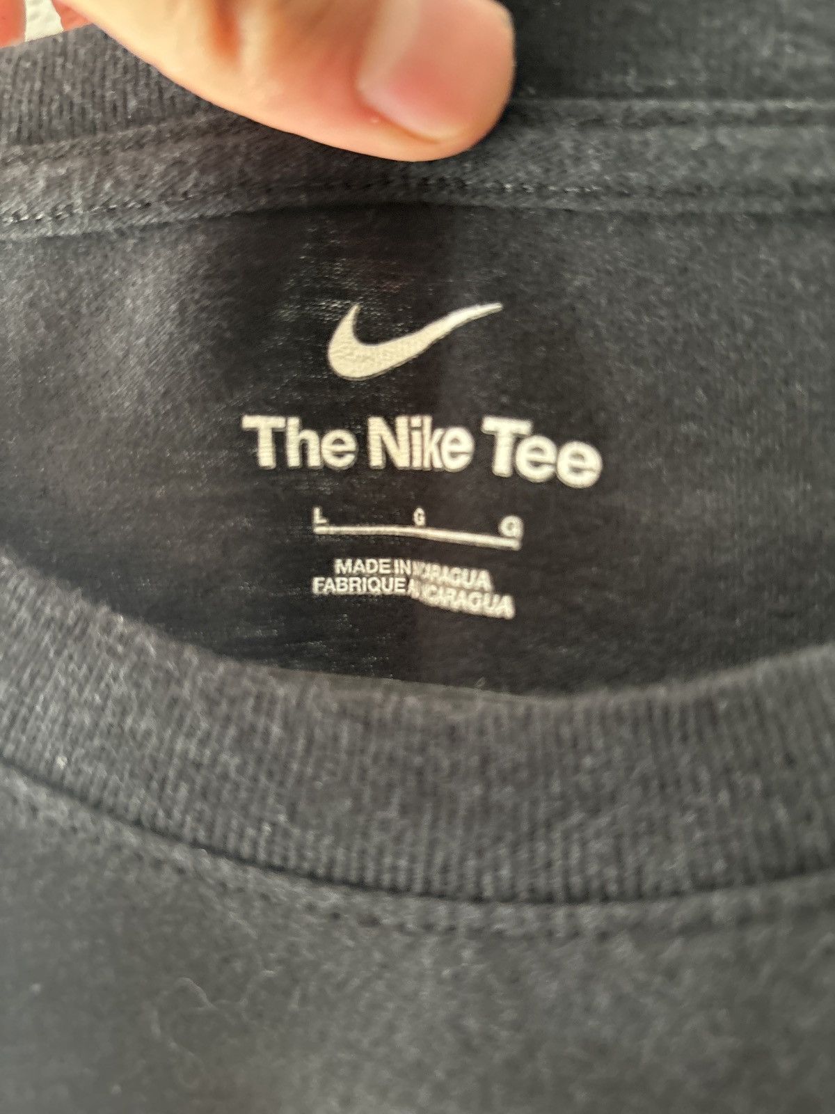 Designer × Nike Nike Tee Shirt Size US L / EU 52-54 / 3 - 4 Thumbnail