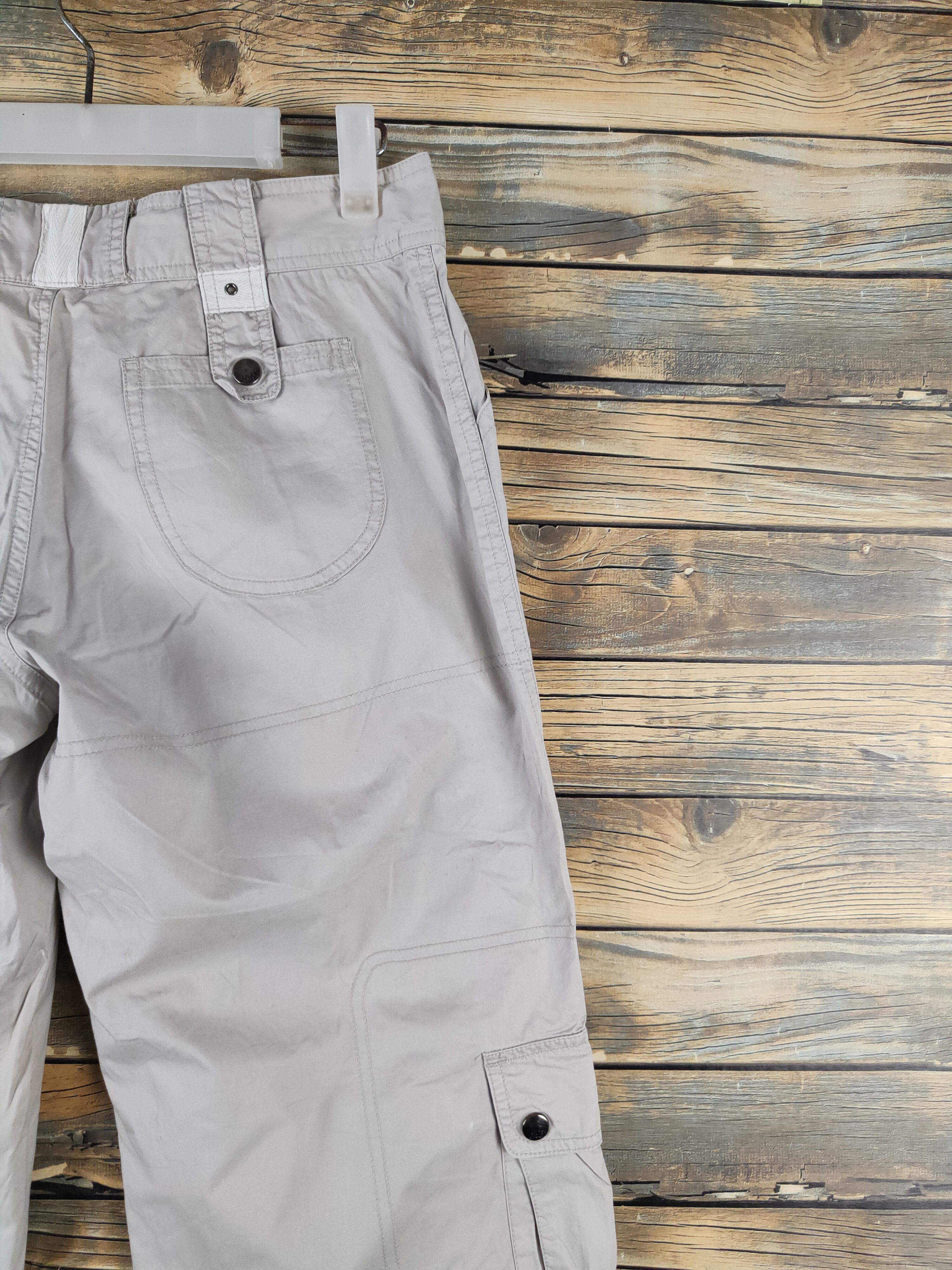Japanese Brand DL Jnb Gray Multipocket Tactical Cargo Pants #1337 Size 30" / US 8 / IT 44 - 10 Thumbnail