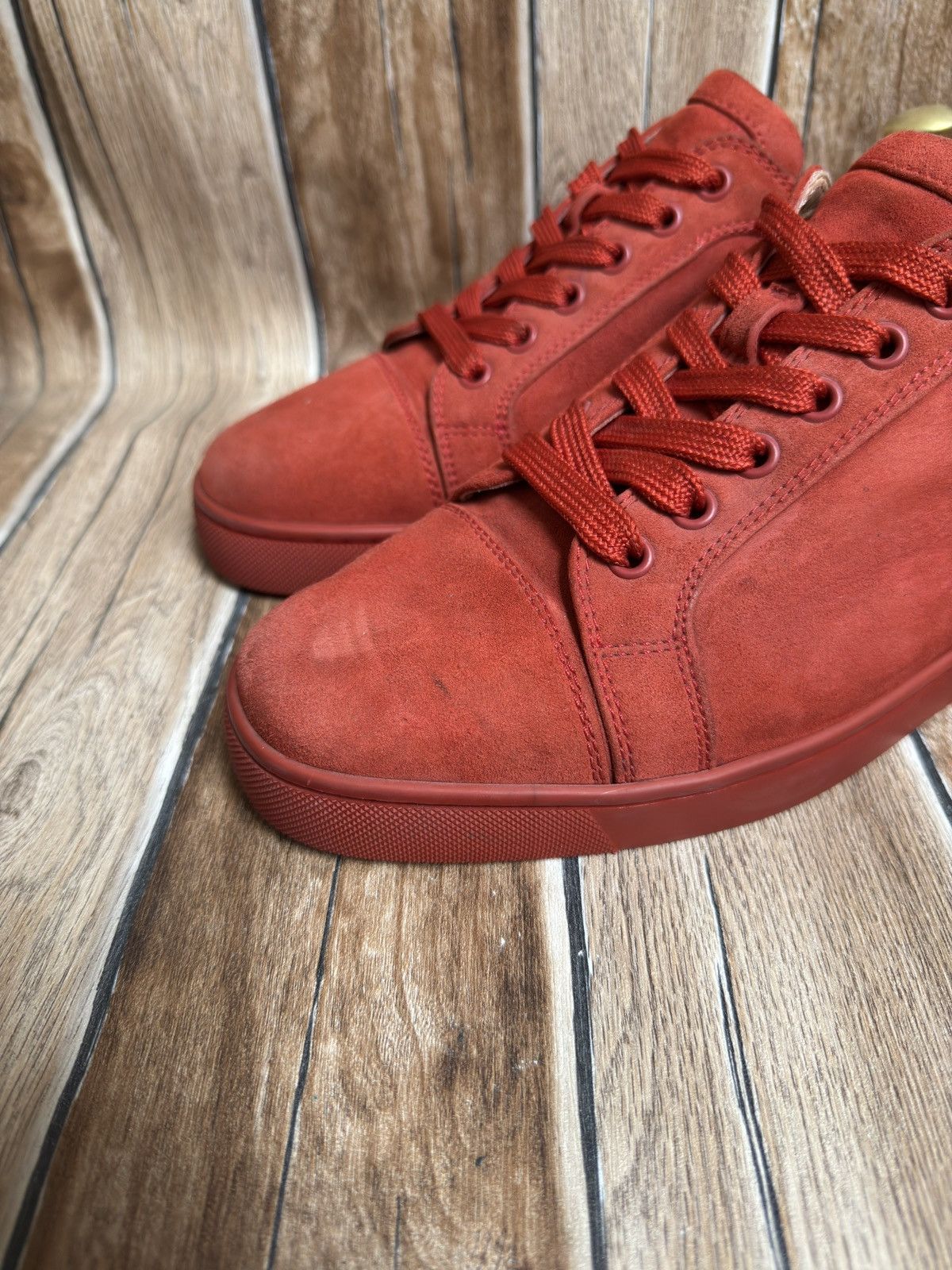 Christian Louboutin Tomette suede louis trainers Size US 9 / EU 42 - 3 Thumbnail
