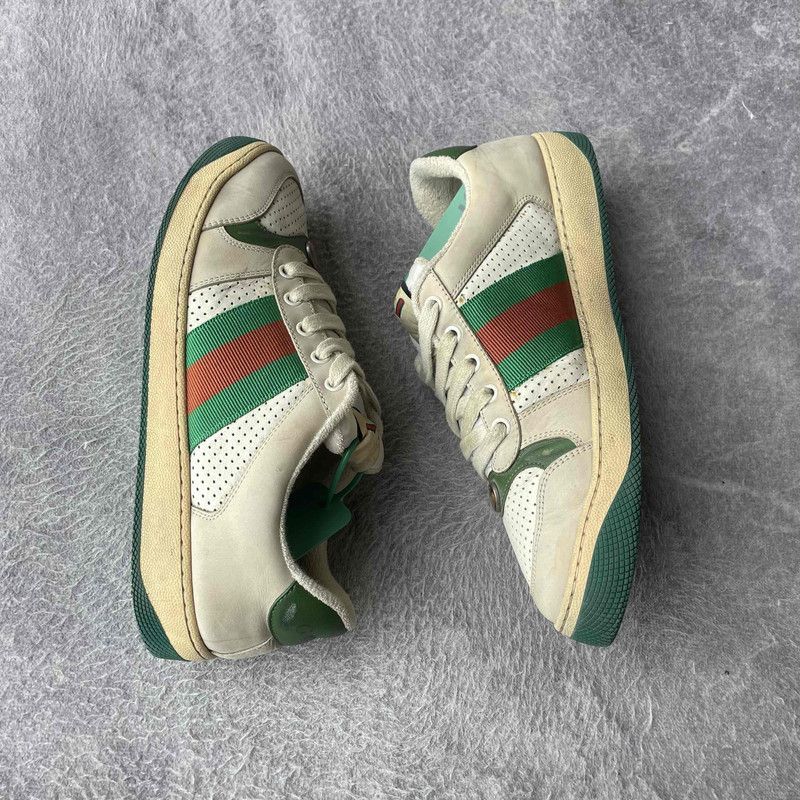 Gucci Gucci Screener Vintage Style Sneakers for Men - Size US 8 / EU 41 - 7 Thumbnail