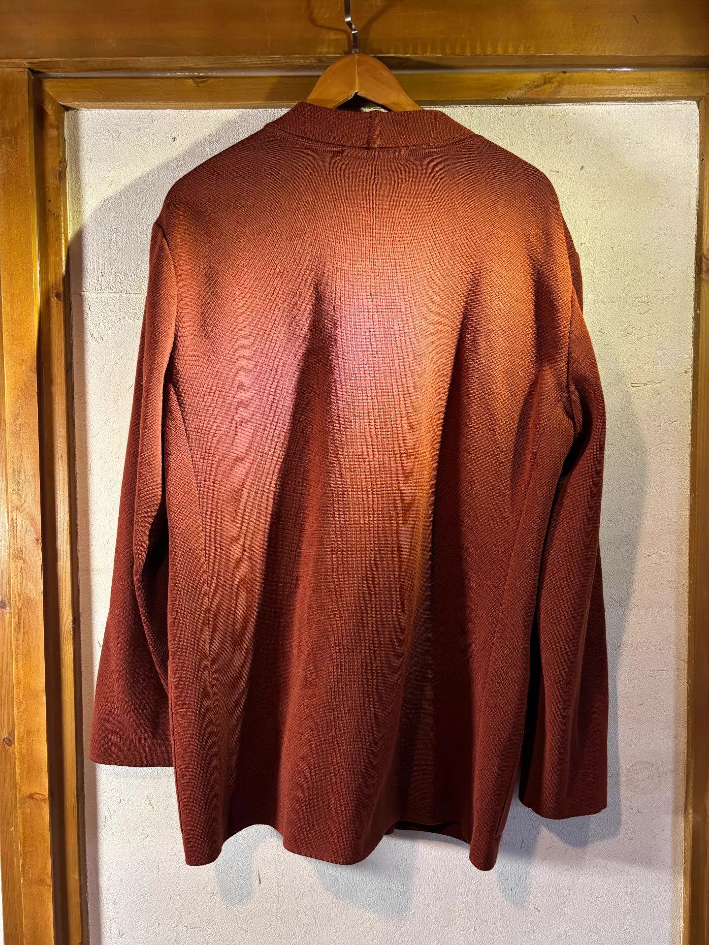 Issey Miyake Issey Miyake 1997 95% New Wool Knit Blazer L (Shoulder Hole) Size US L / EU 52-54 / 3 - 7 Thumbnail