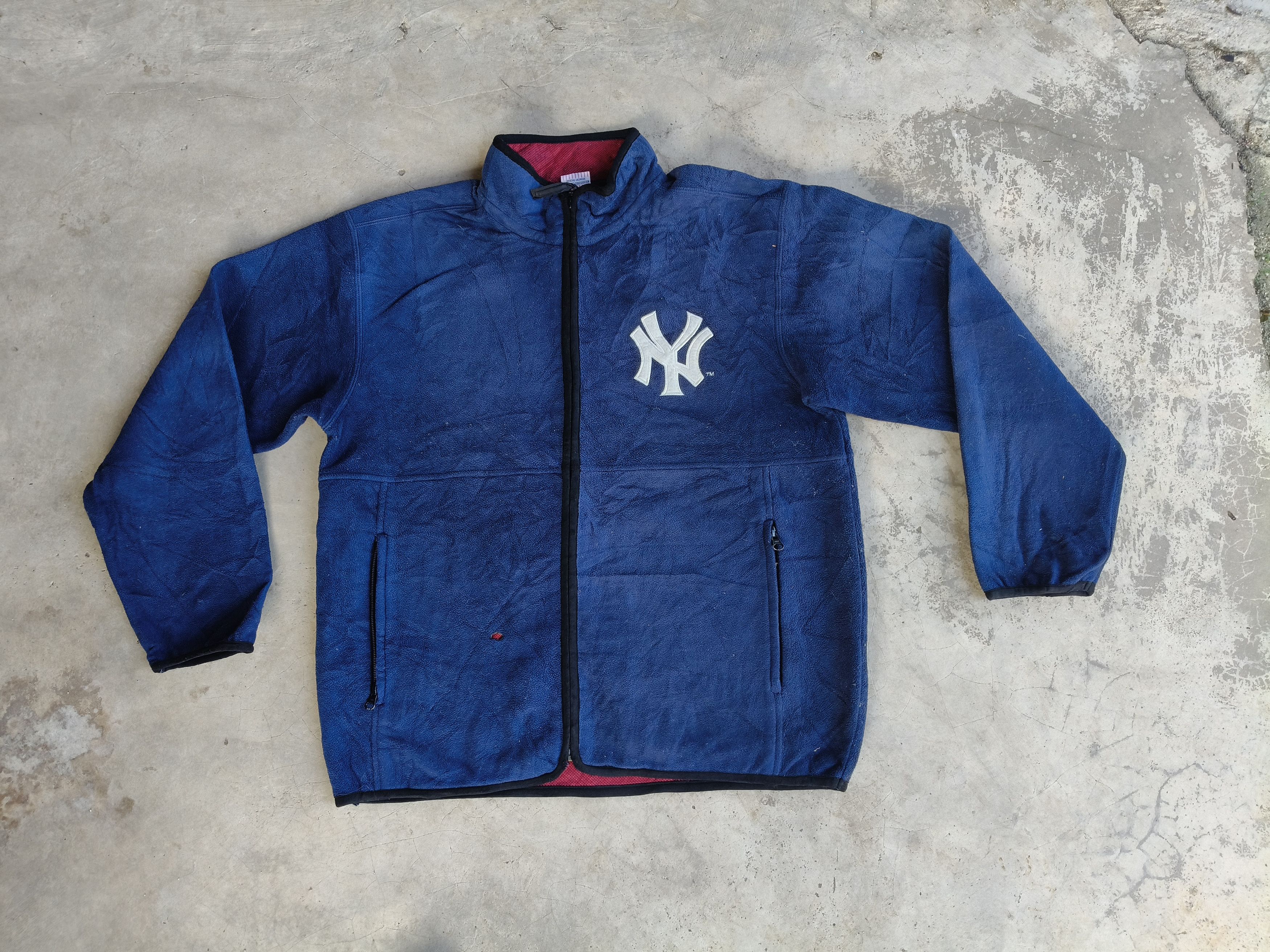 MLB MLB NY Fleece zipper Jacket Size US M / EU 48-50 / 2 - 3 Thumbnail