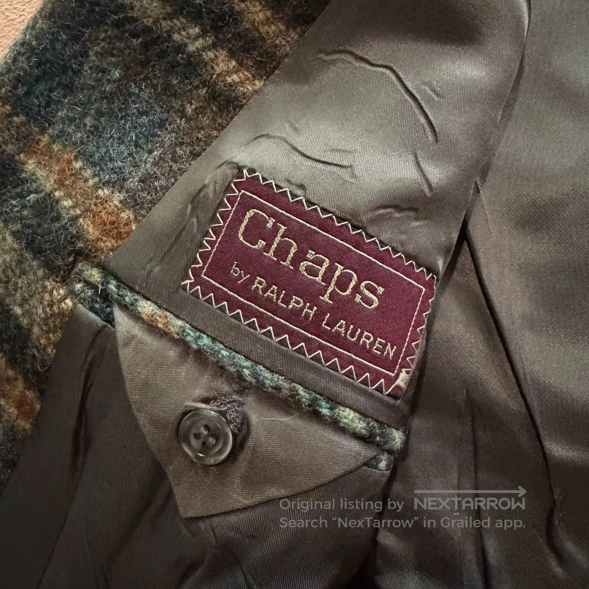Chaps Ralph Lauren Chaps Wool Tweed Blazer. Size US S / EU 44-46 / 1 - 6 Thumbnail