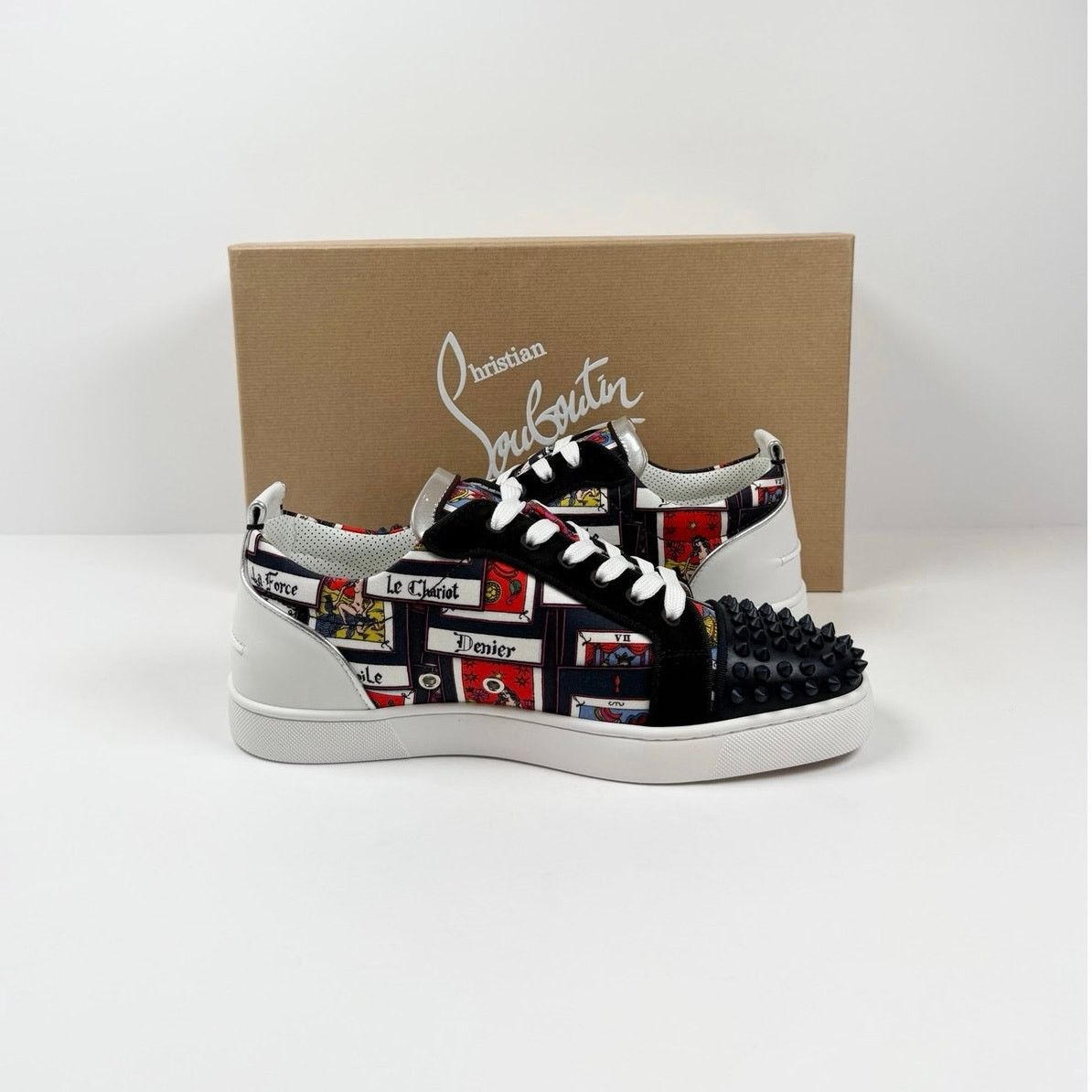 Christian Louboutin Size 8.5 - Christian Louboutin Low Top NEW Size US 8.5 / EU 41-42 - 6 Thumbnail