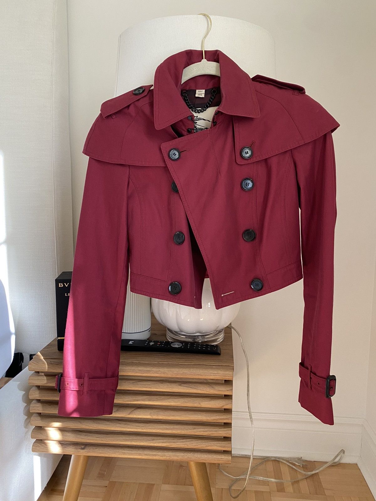 Burberry Burberry Trench Cropped Size XXS / US 00 / IT 34 - 1 Thumbnail