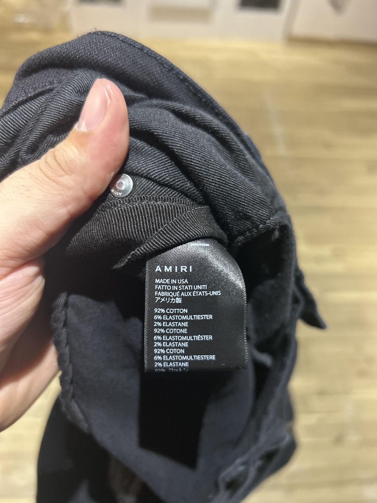 Amiri Amiri MX2 Brown Patch Jeans Size US 36 / EU 52 - 12 Thumbnail